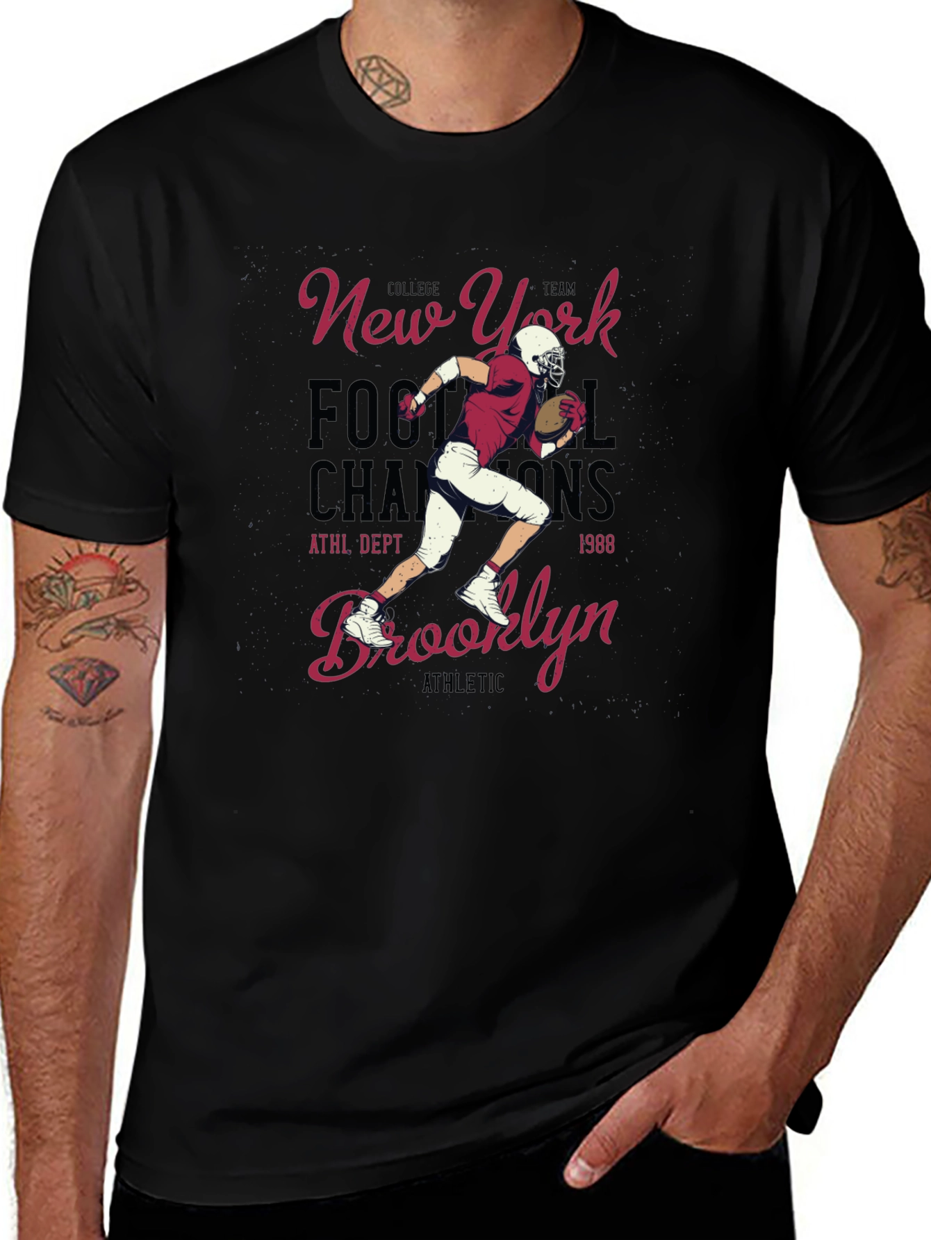 New York Football Champions Graphic T-Shirt