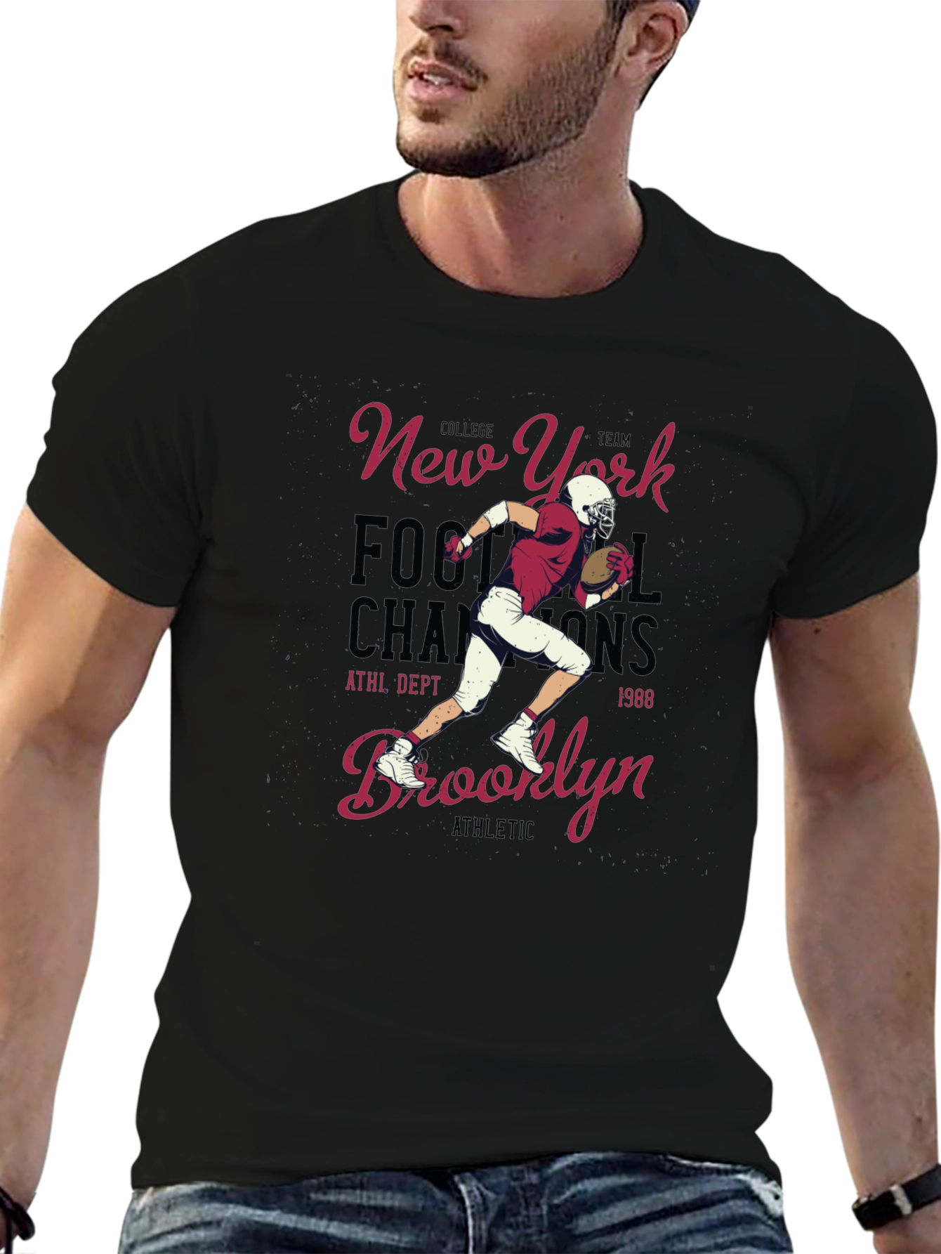 New York Football Champions Graphic T-Shirt