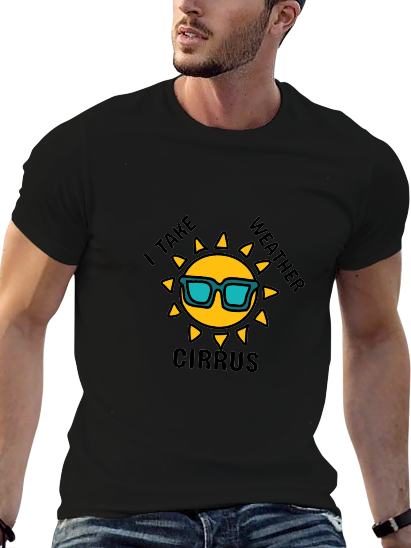 I Take Weather Cirrus T-Shirt - Sunny Day Fun