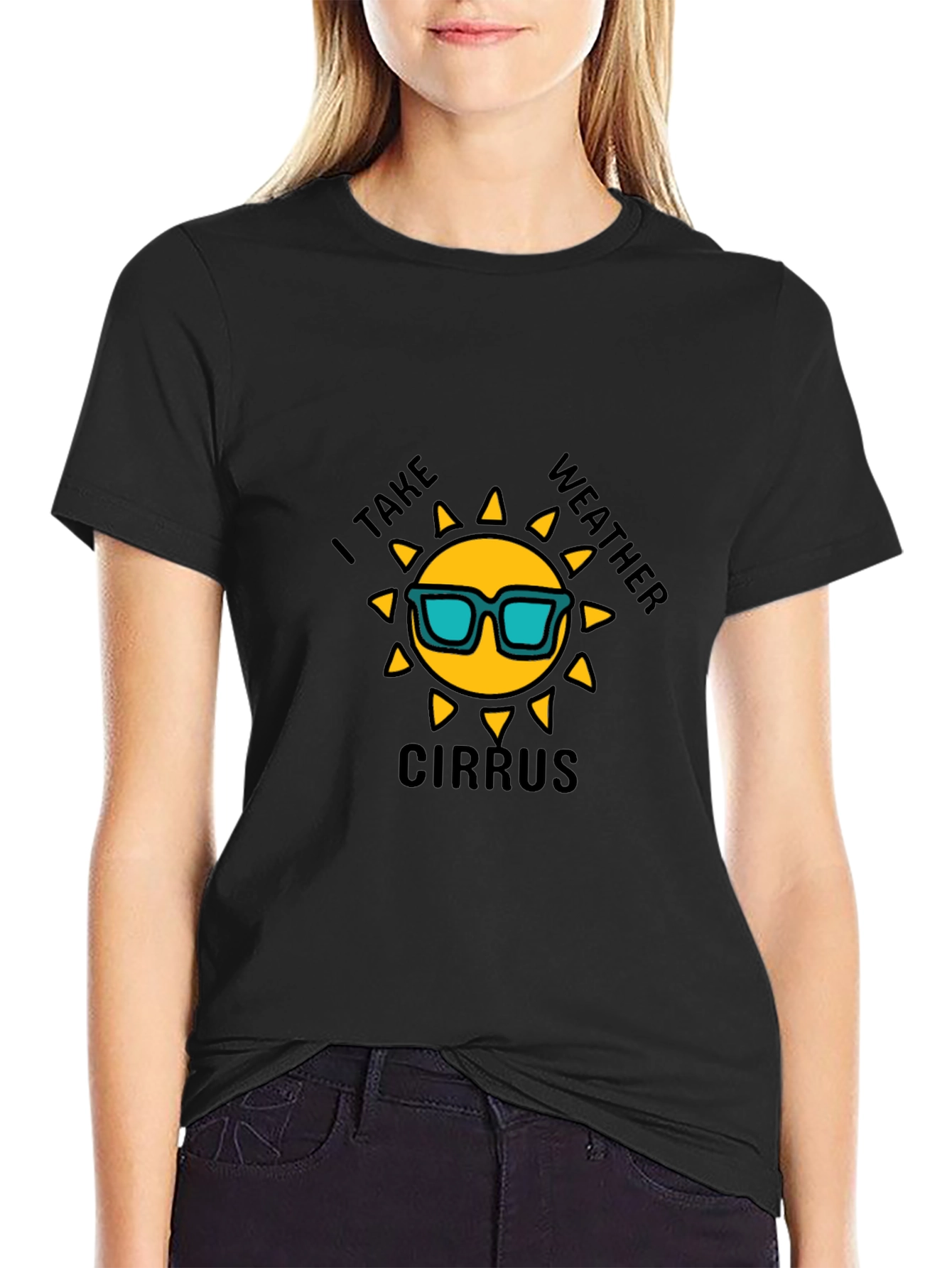 I Take Weather Cirrus T-Shirt - Sunny Day Fun