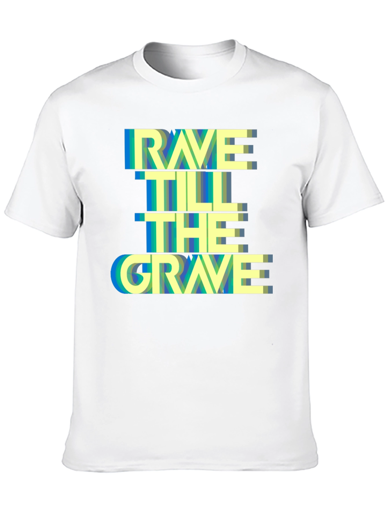 Rave Till The Grave Graphic Tee