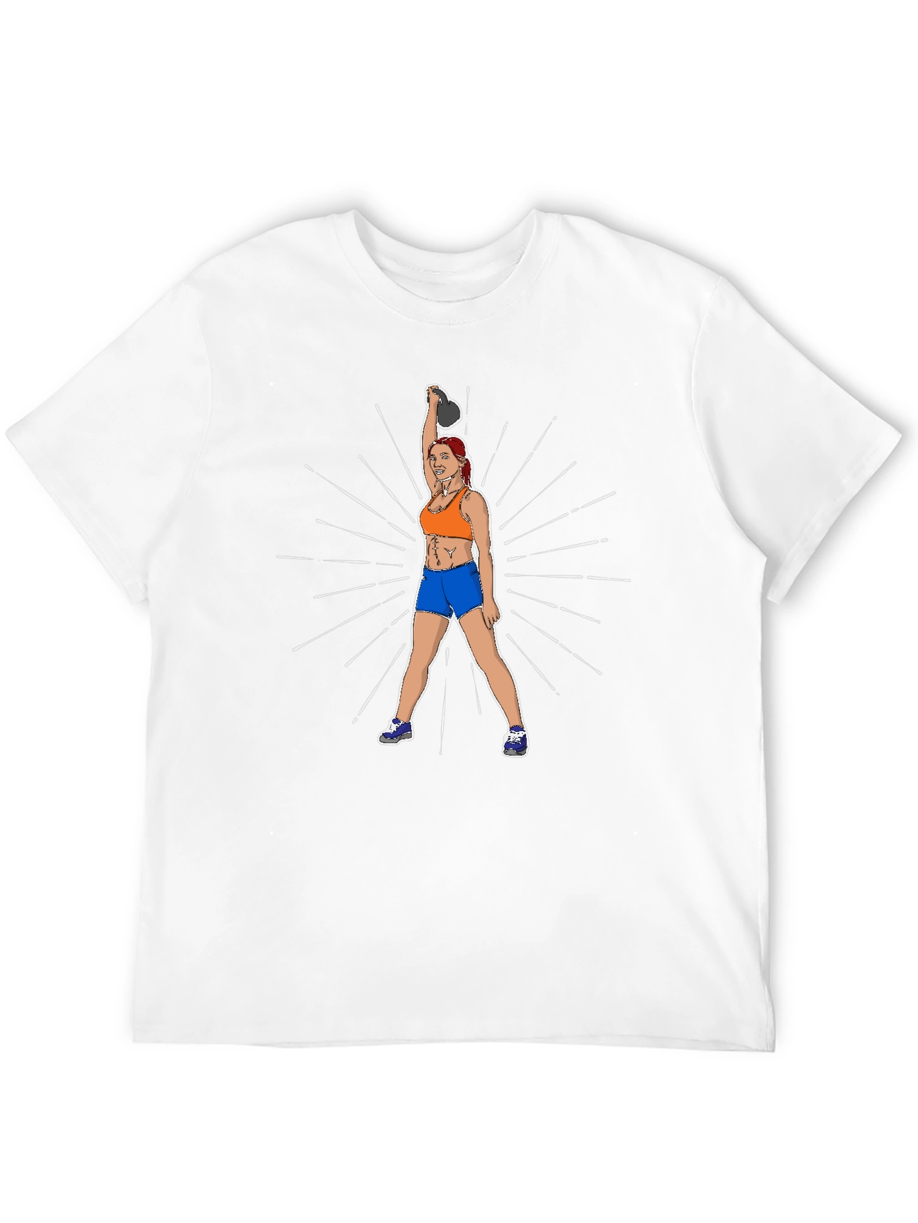 Kettlebell Workout T-Shirt for Fitness Lovers