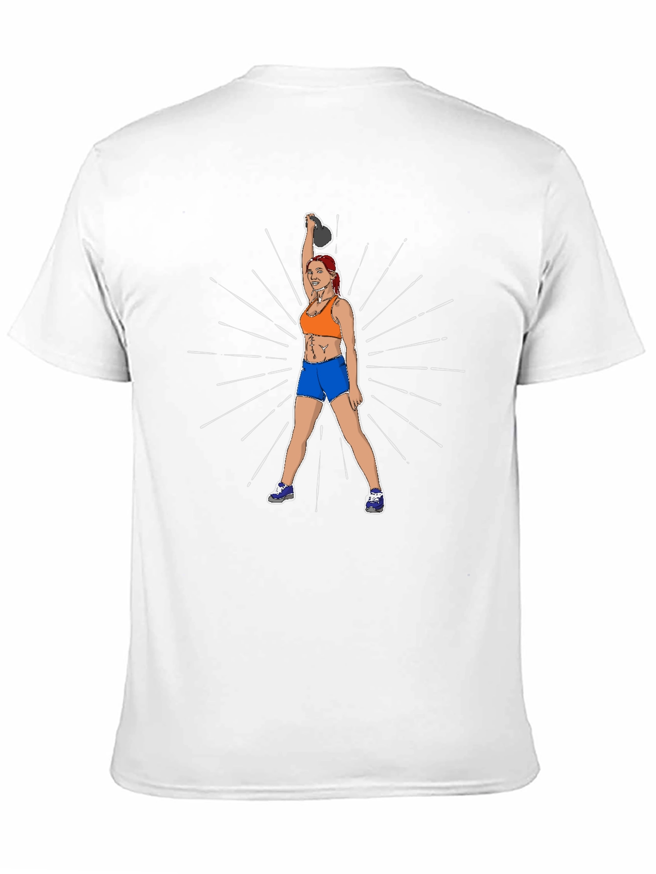 Kettlebell Workout T-Shirt for Fitness Lovers