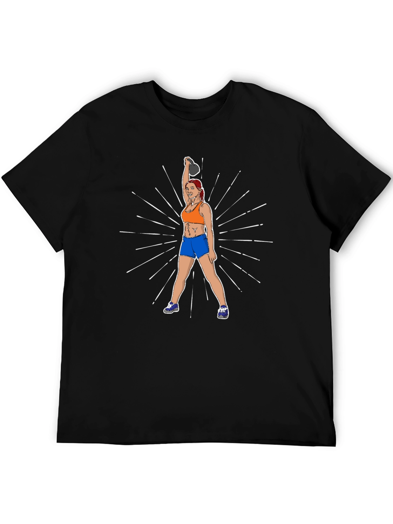 Kettlebell Workout T-Shirt for Fitness Lovers