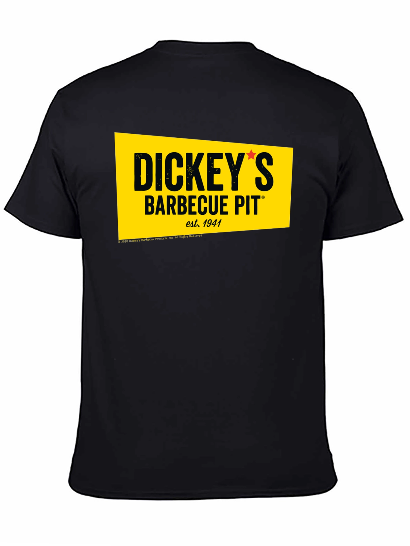 Dickeys Barbecue Pit Black T-Shirt