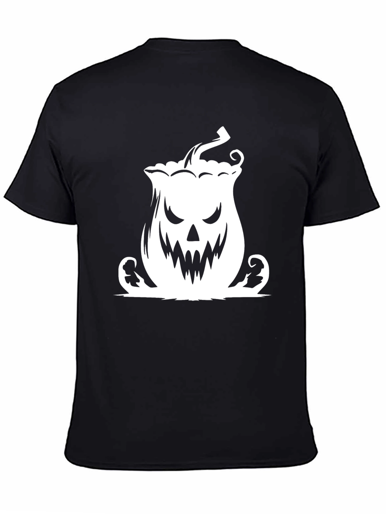 Spooky Pumpkin Graphic Tee - Halloween T-Shirt