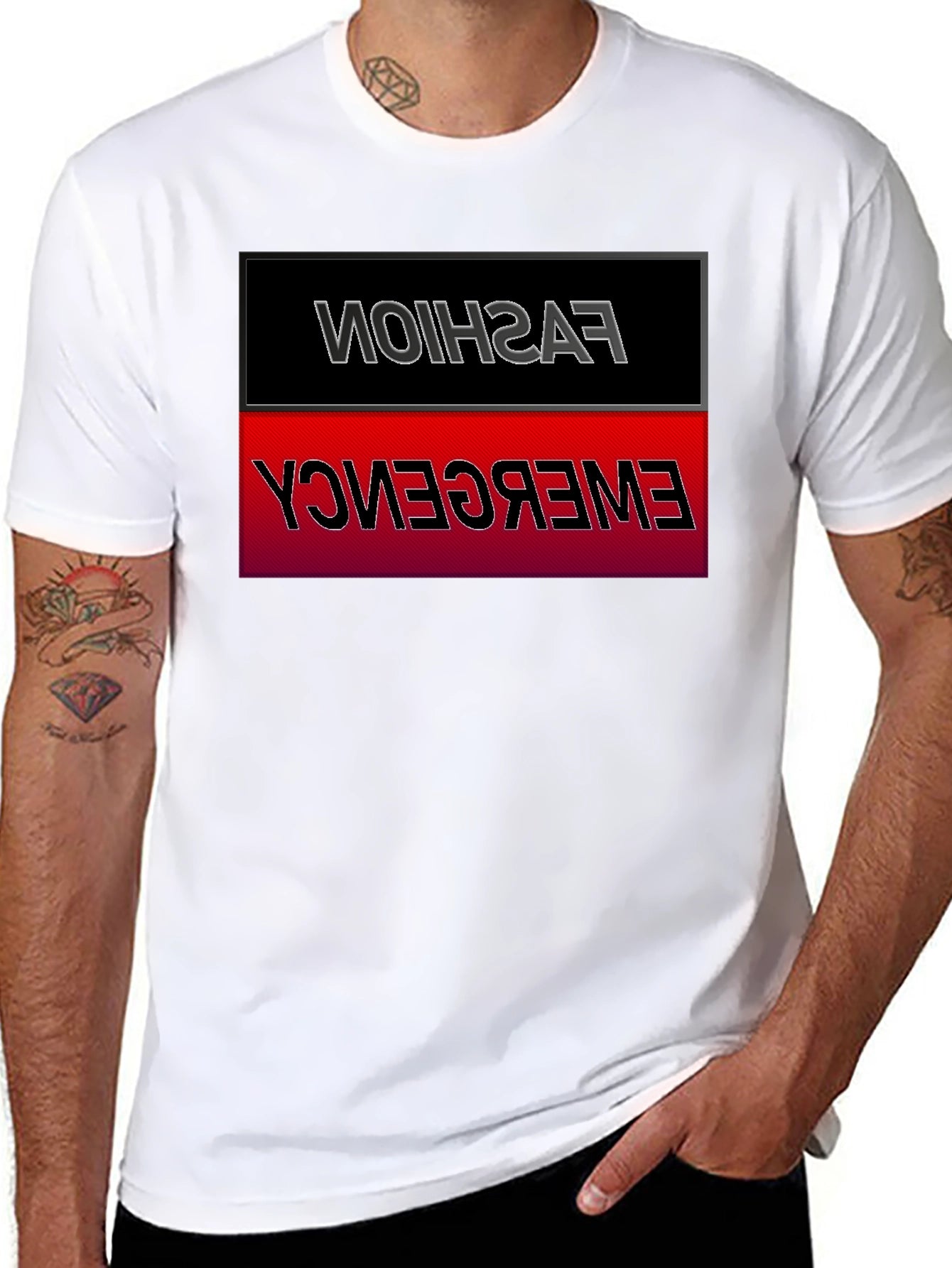 Fashion Emergency Graphic Tee