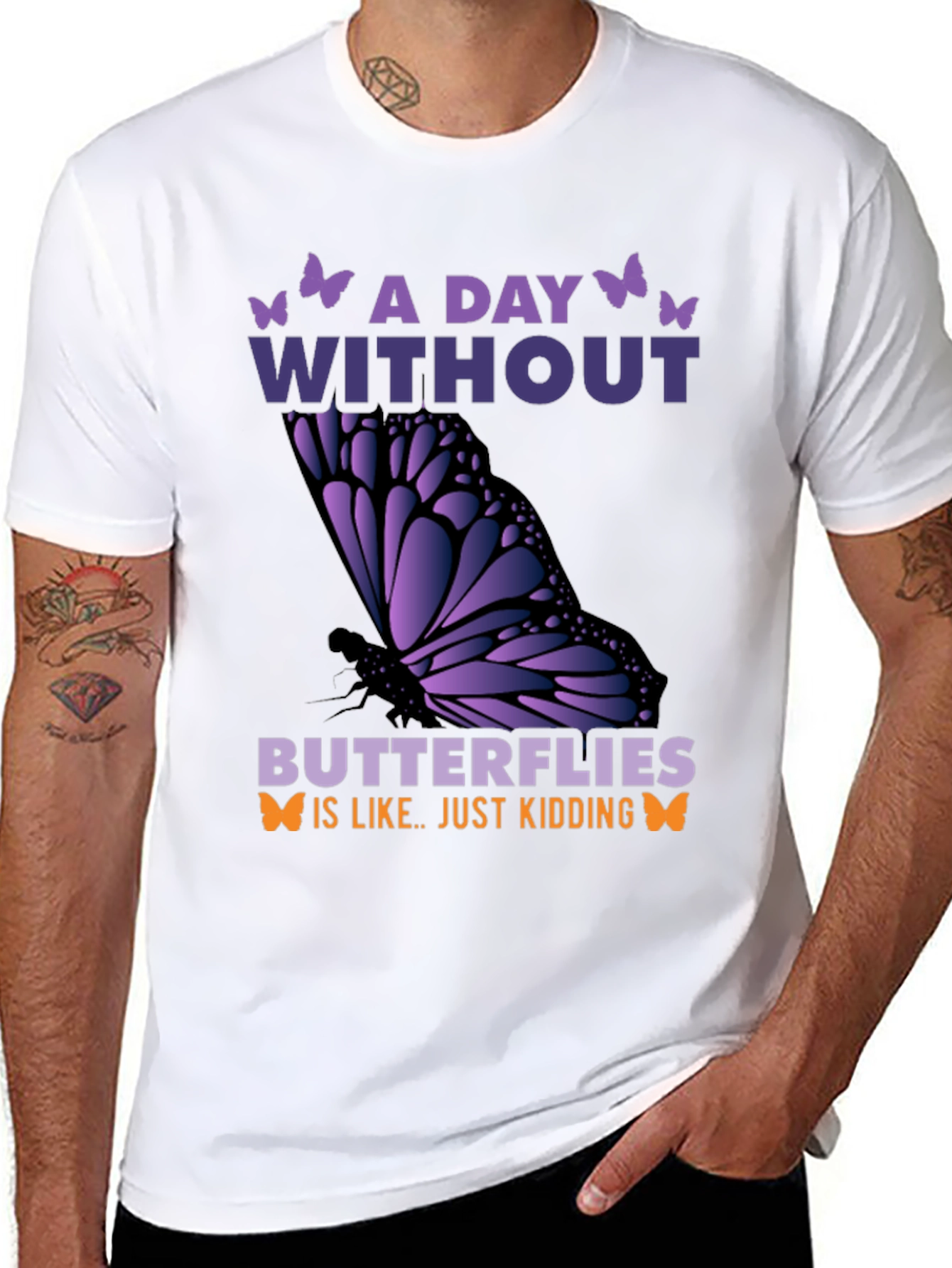 A Day Without Butterflies T-Shirt