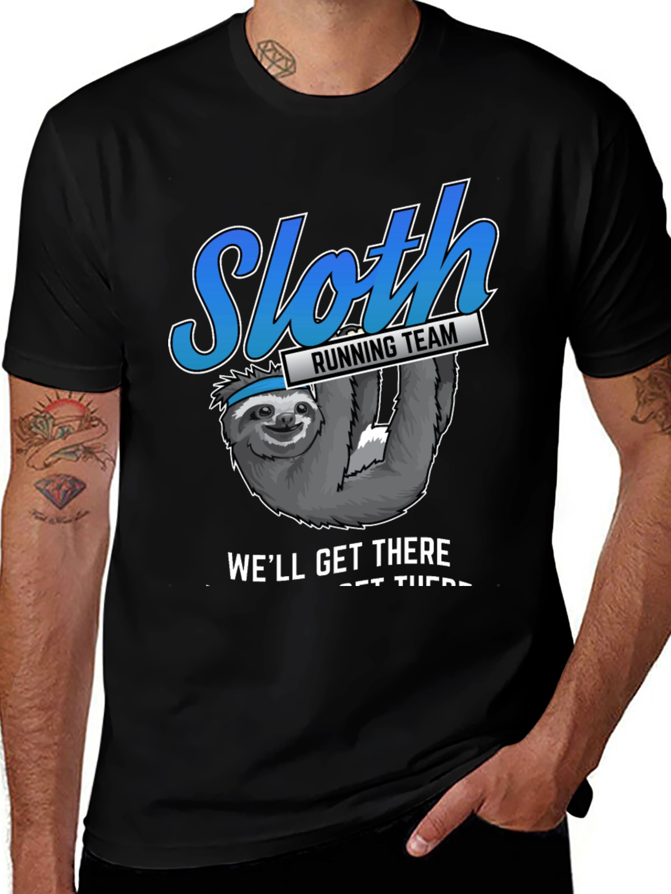 Sloth Running Team T-Shirt