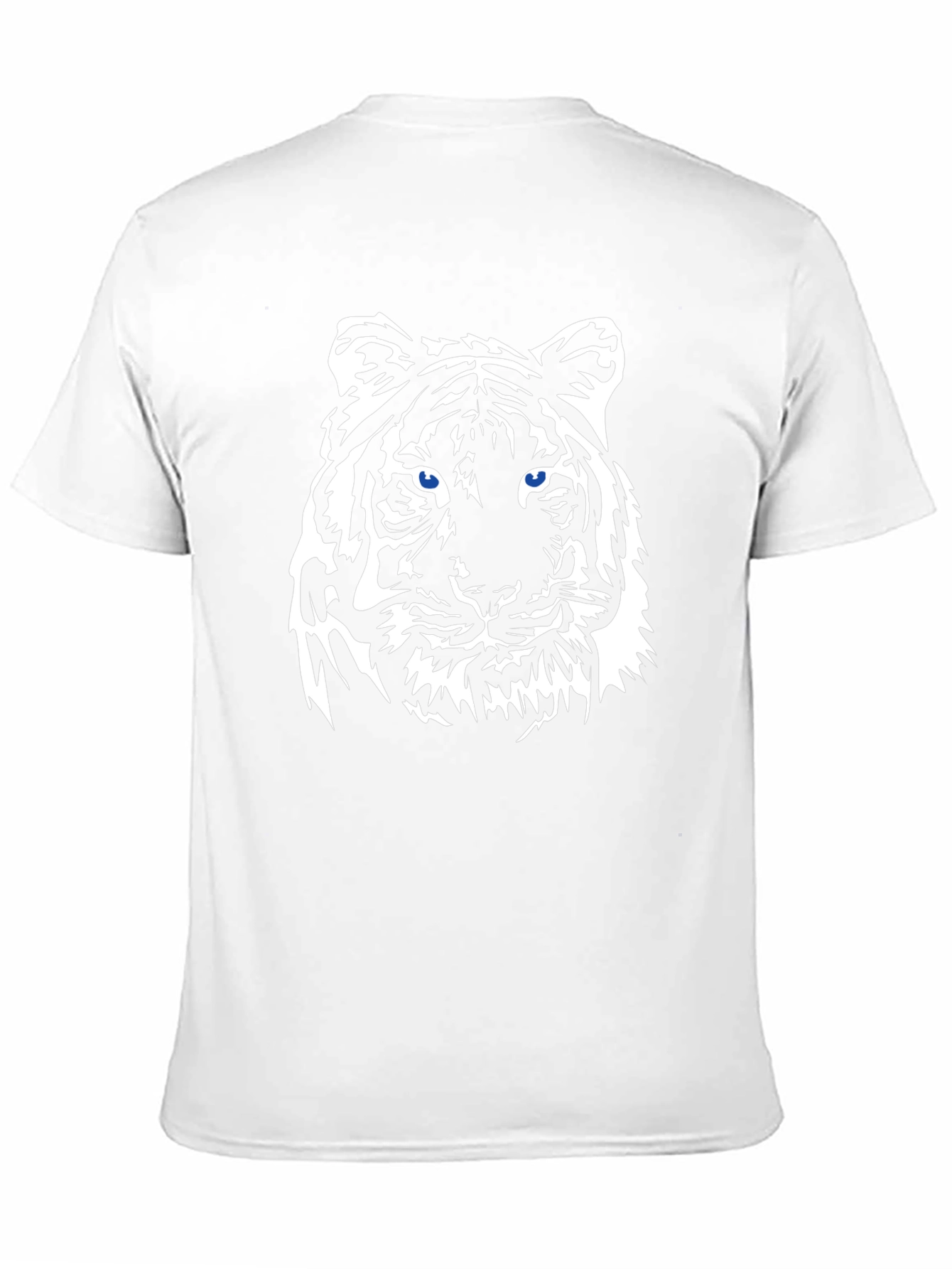 Black Tiger Graphic Tee - Bold Animal Print