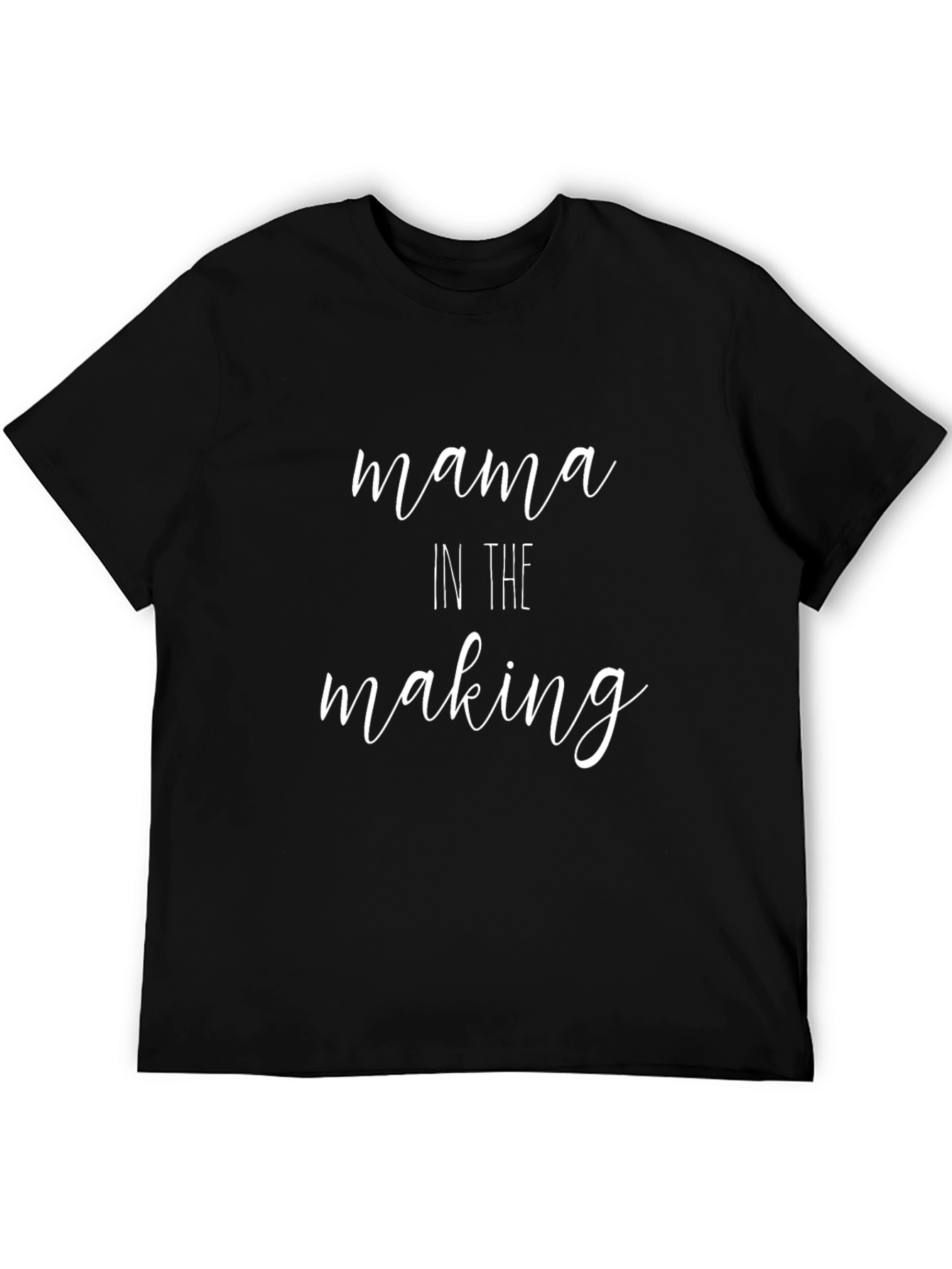 Mama in the Making - Black T-Shirt