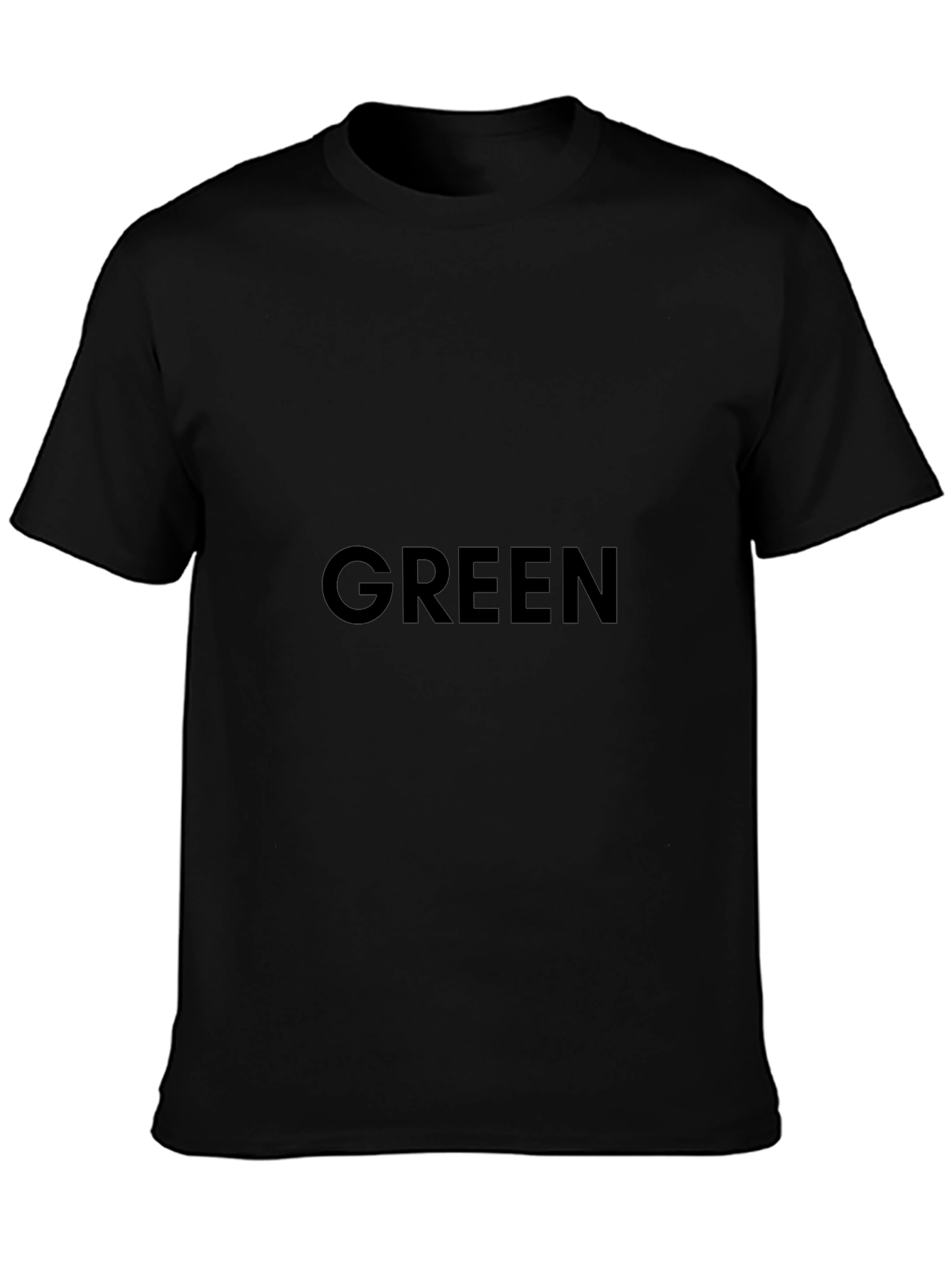 Mens Basic Black T-Shirt