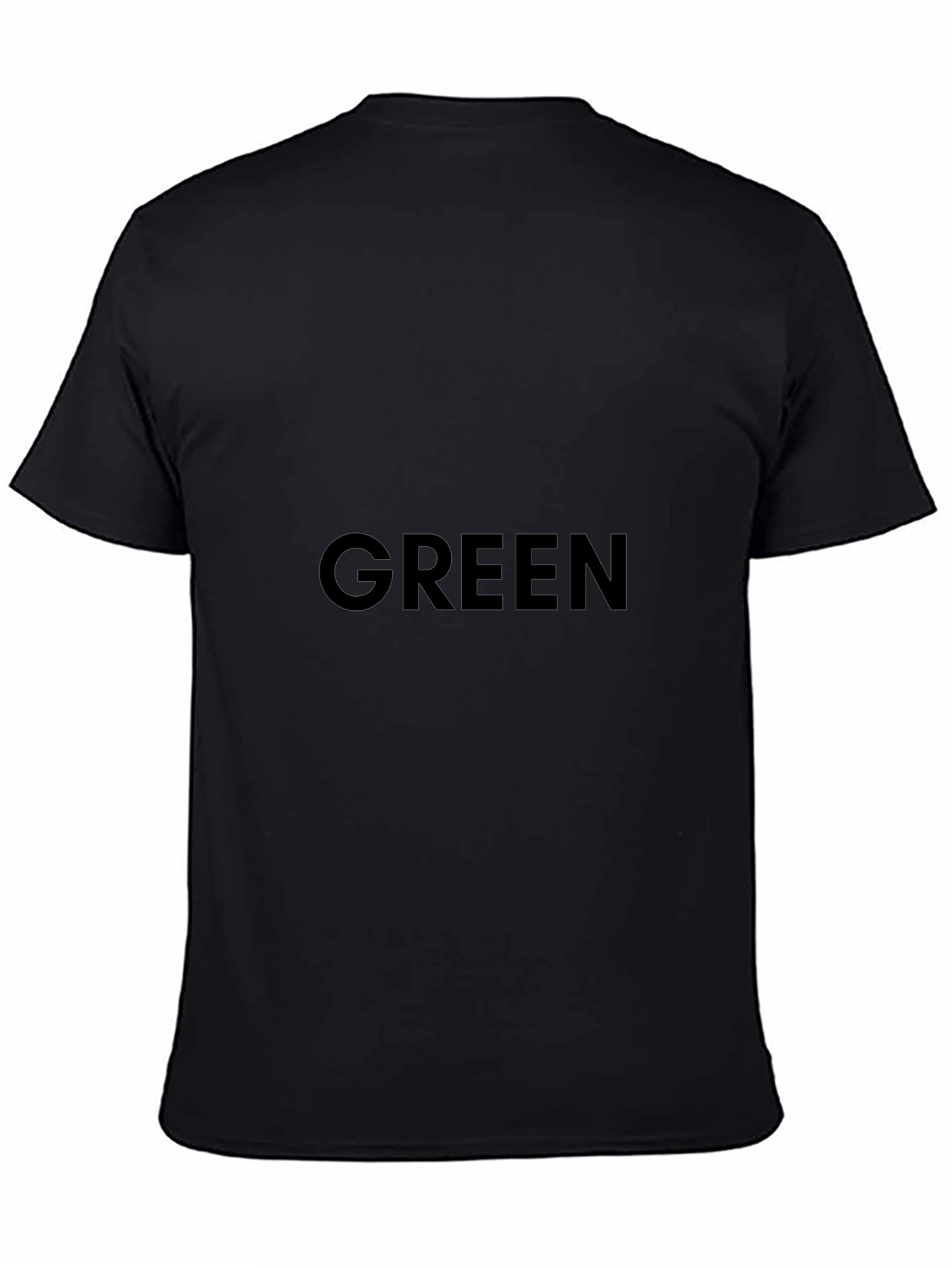 Mens Basic Black T-Shirt