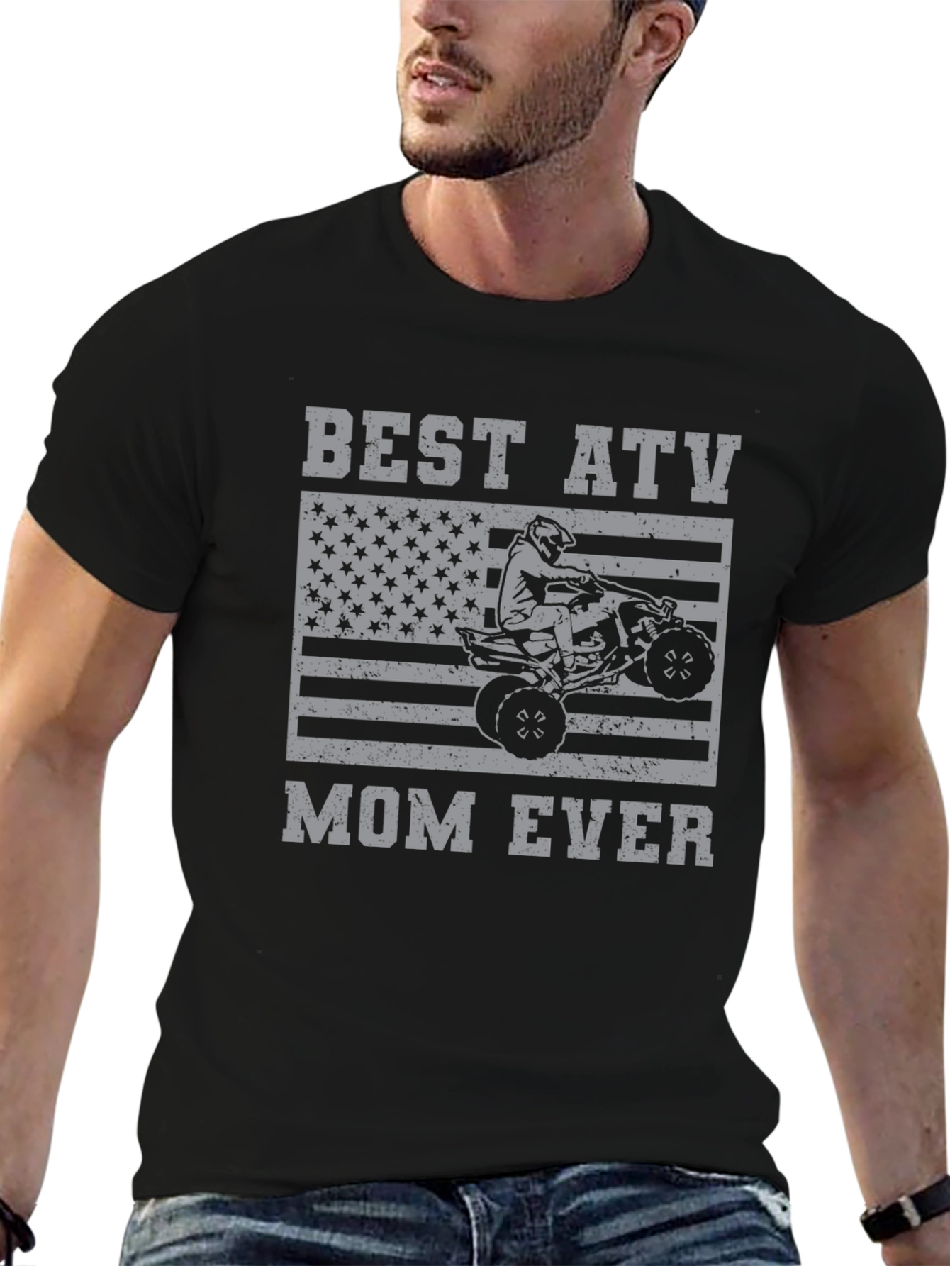 Best ATV Mom Ever Graphic T-Shirt