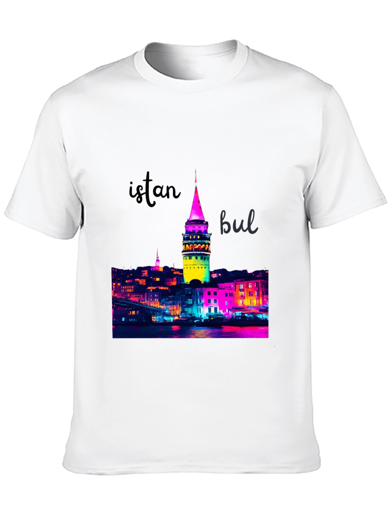 Istanbul Cityscape Graphic T-Shirt
