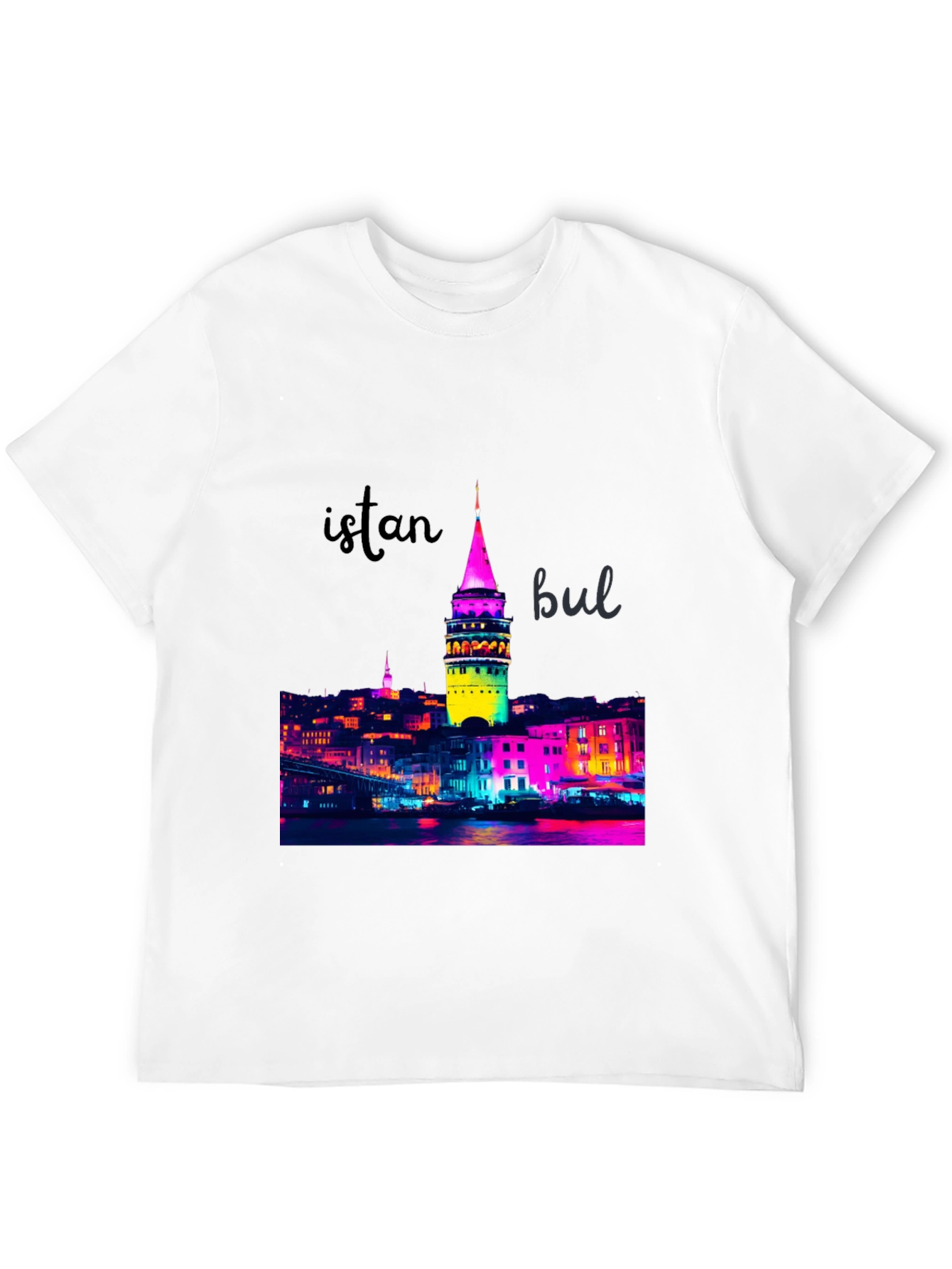 Istanbul Cityscape Graphic T-Shirt