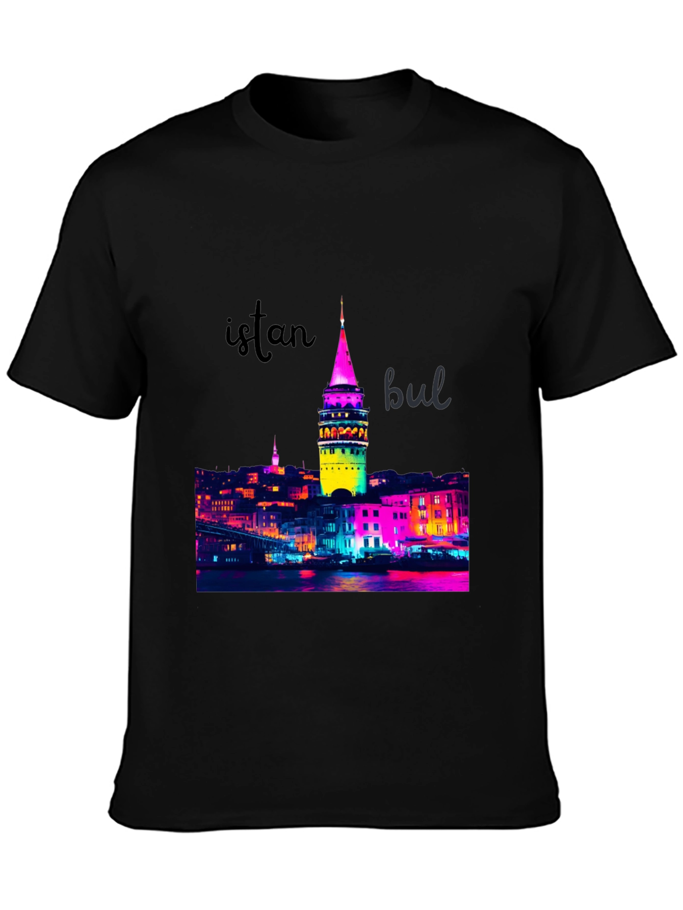 Istanbul Cityscape Graphic T-Shirt