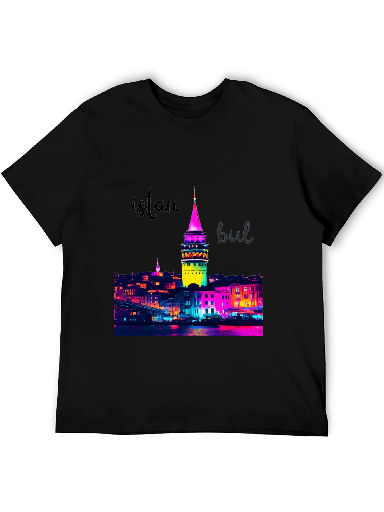 Istanbul Cityscape Graphic T-Shirt
