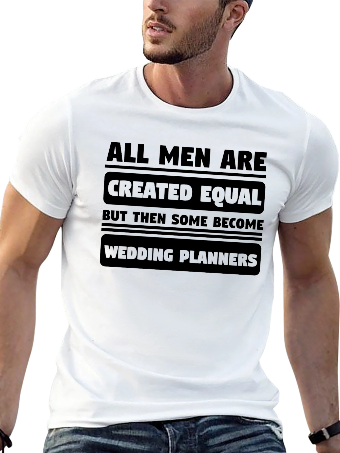 All Men Wedding Planner T-Shirt: Humorous Apparel