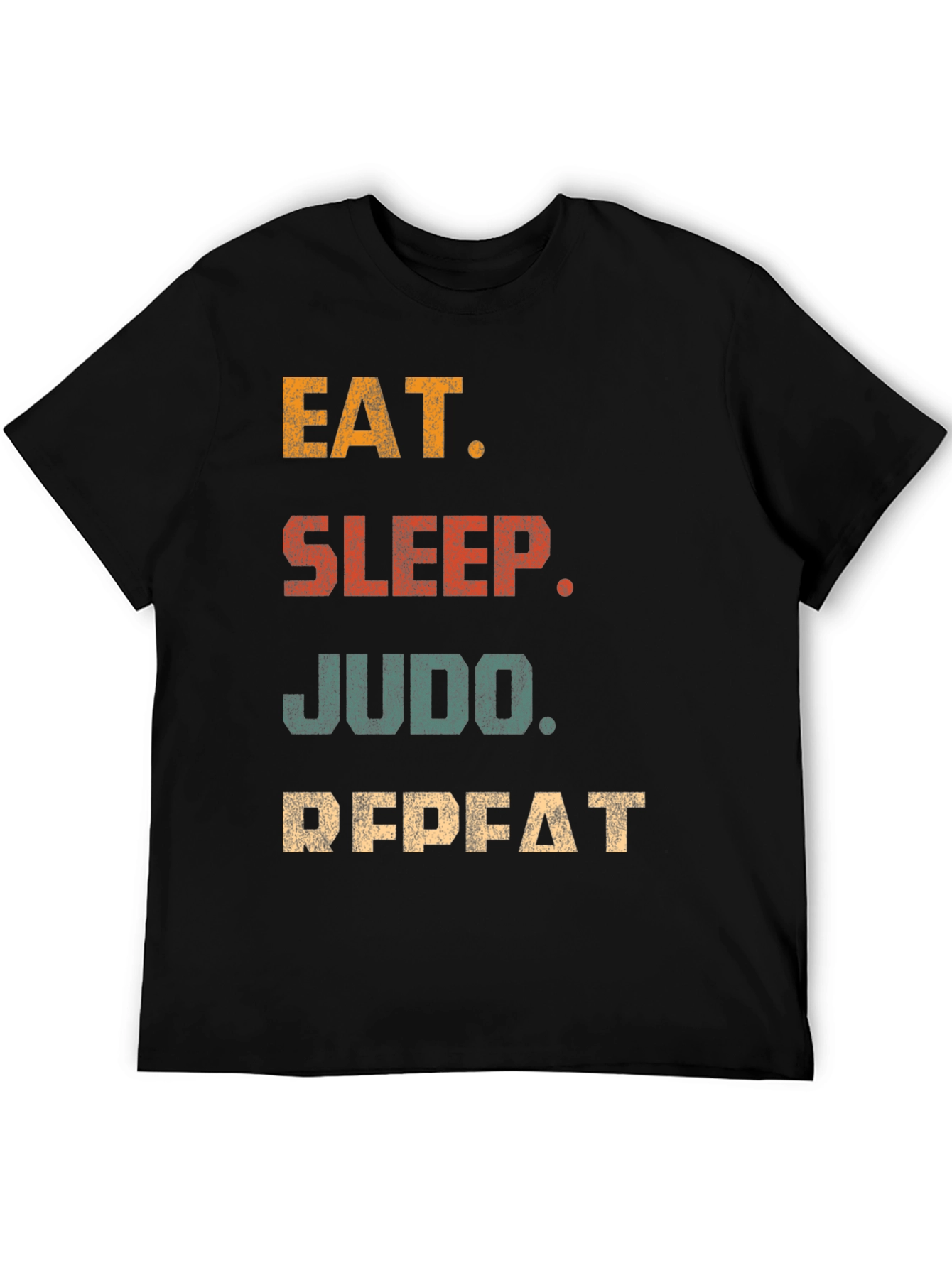 Eat Sleep Judo Repeat Graphic Tee