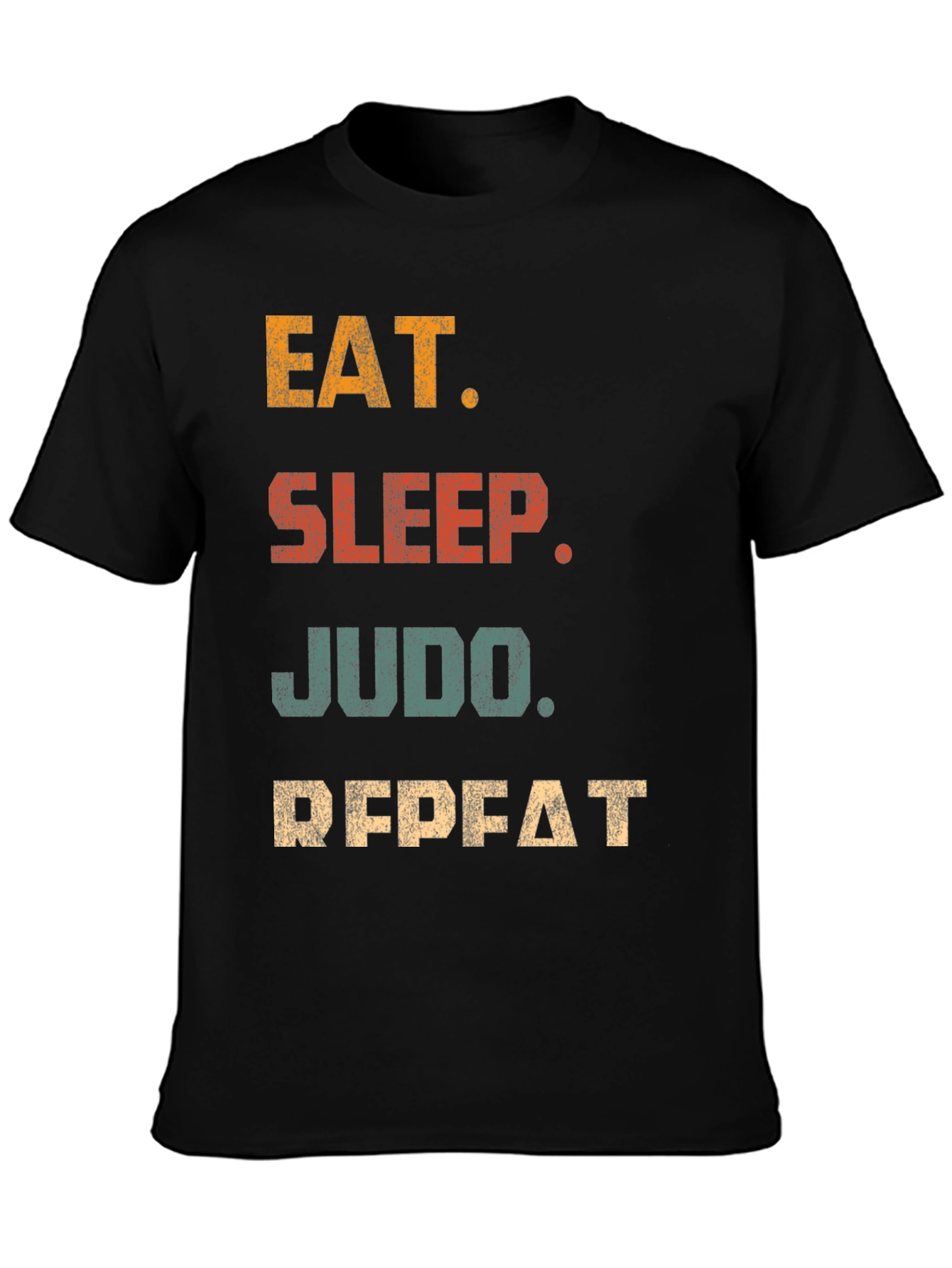 Eat Sleep Judo Repeat Graphic Tee