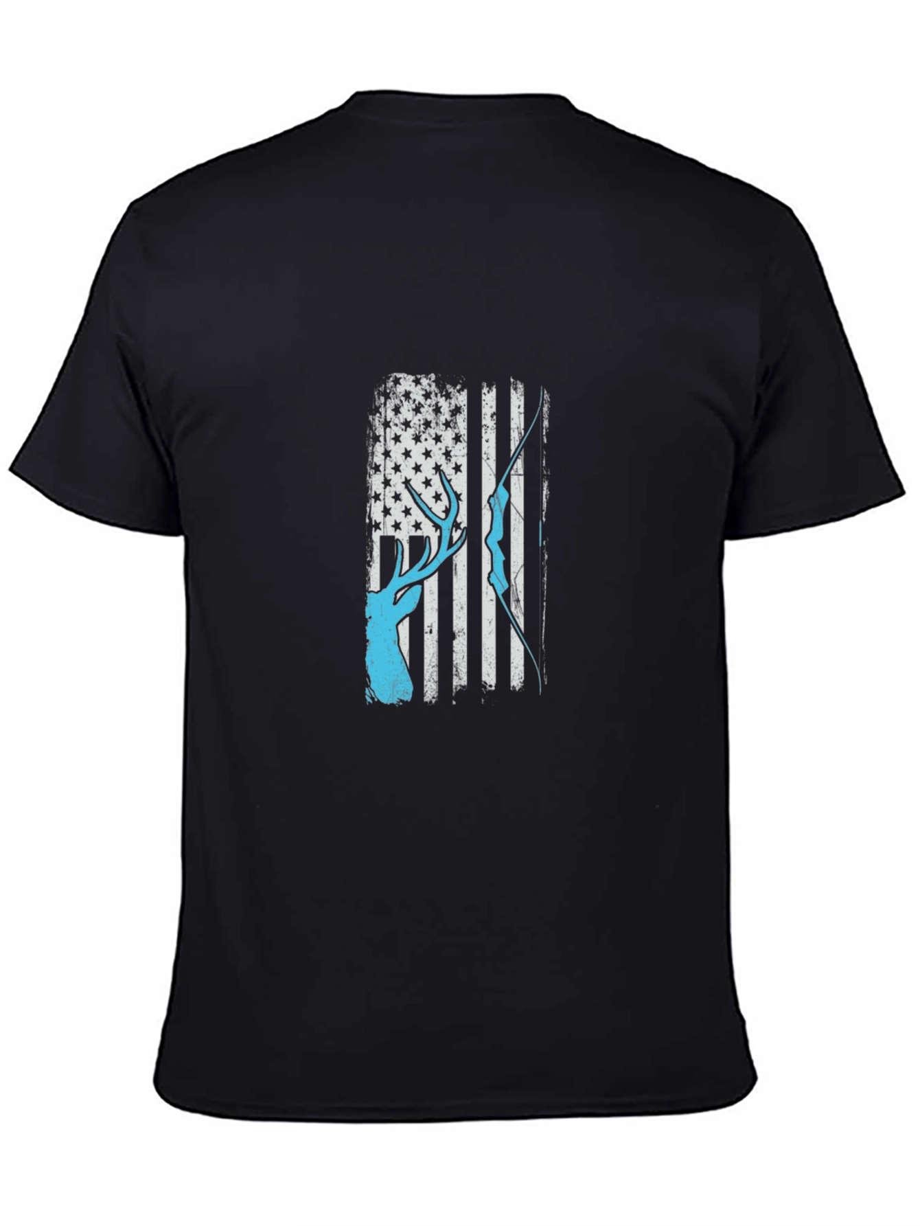 Deer Hunting Flag Graphic Tee