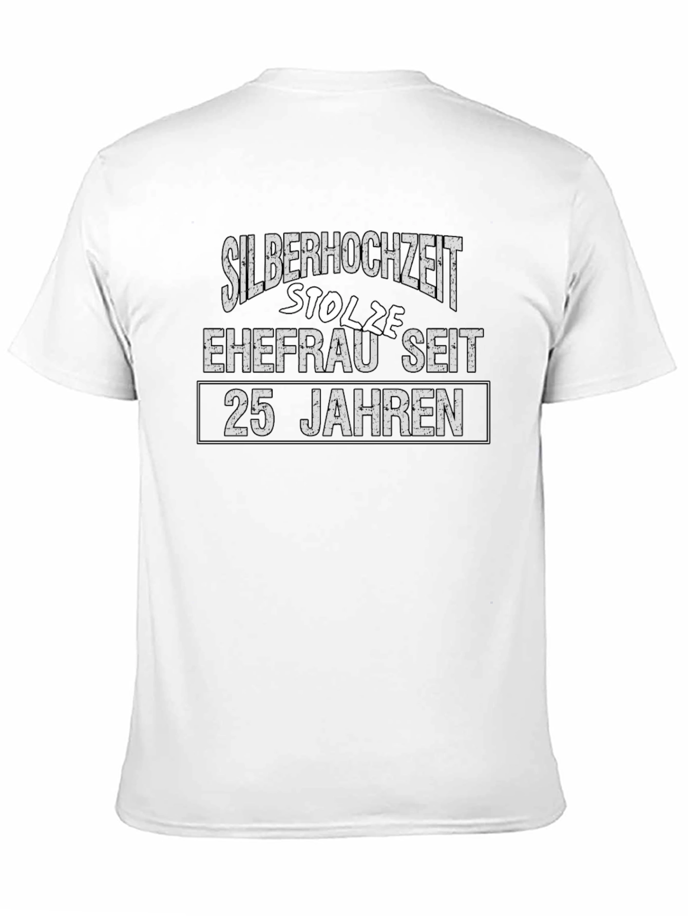 Silver Wedding Anniversary T-Shirt