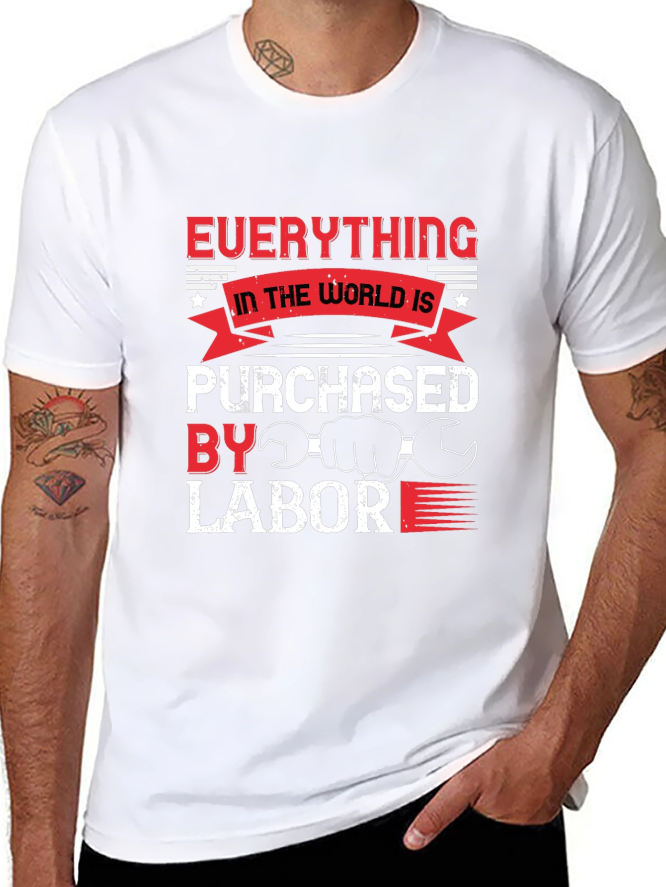 Everything Is Purchased By Labor T-Shirt