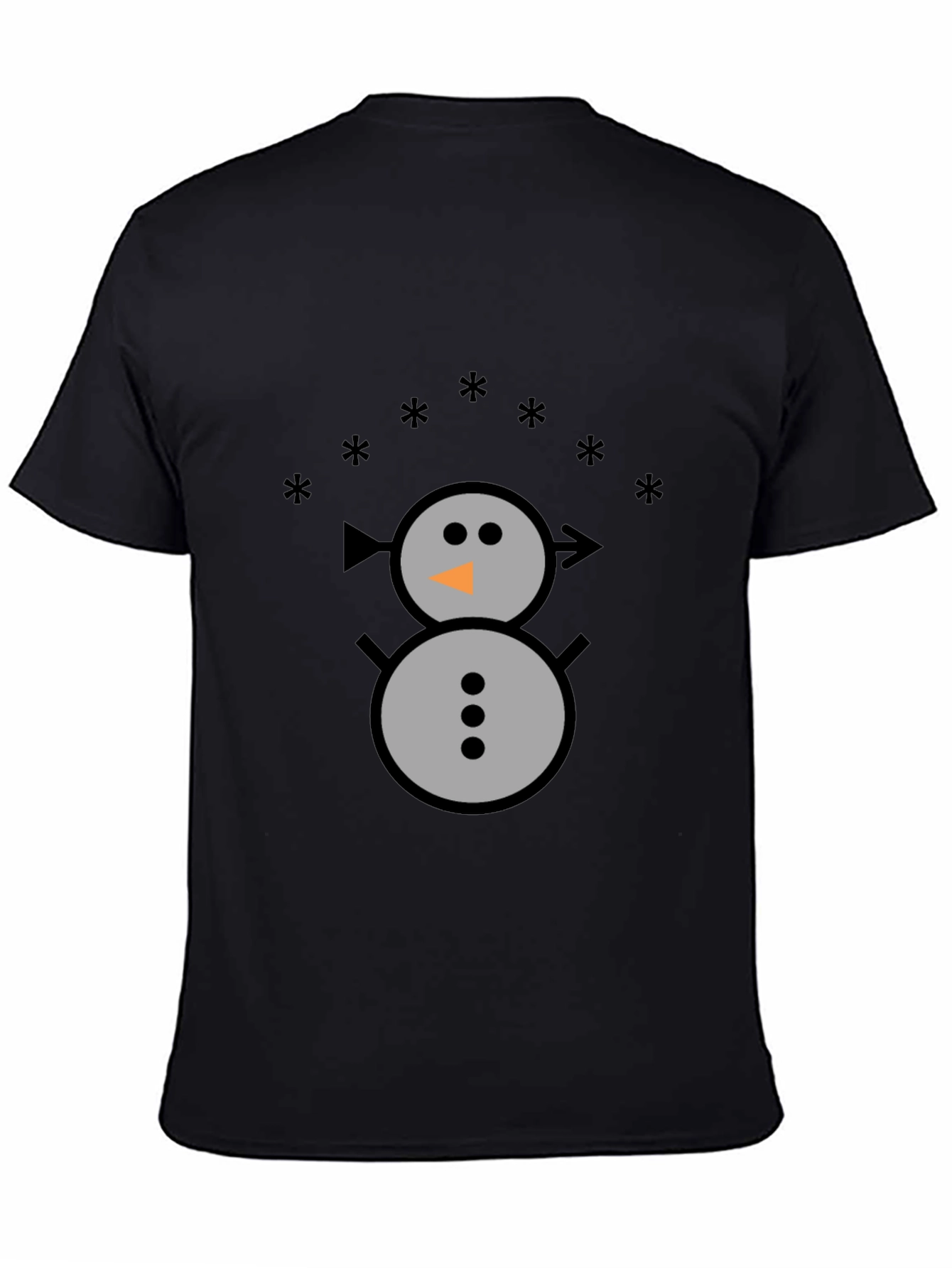 Snowman Graphic Tee - Winter Holiday Shirt