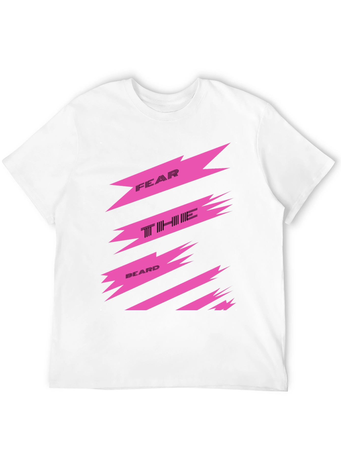 Fear the Beard T-Shirt - Bold Graphic Print