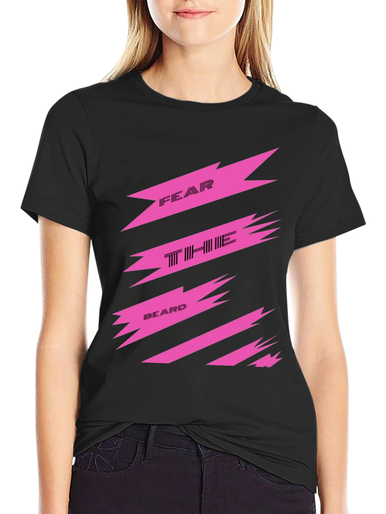 Fear the Beard T-Shirt - Bold Graphic Print