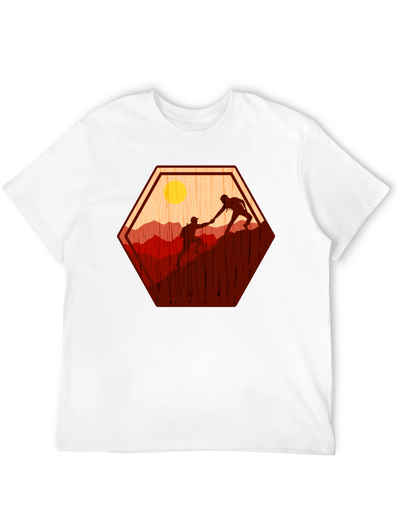 Climbing Partners Graphic T-Shirt - Black