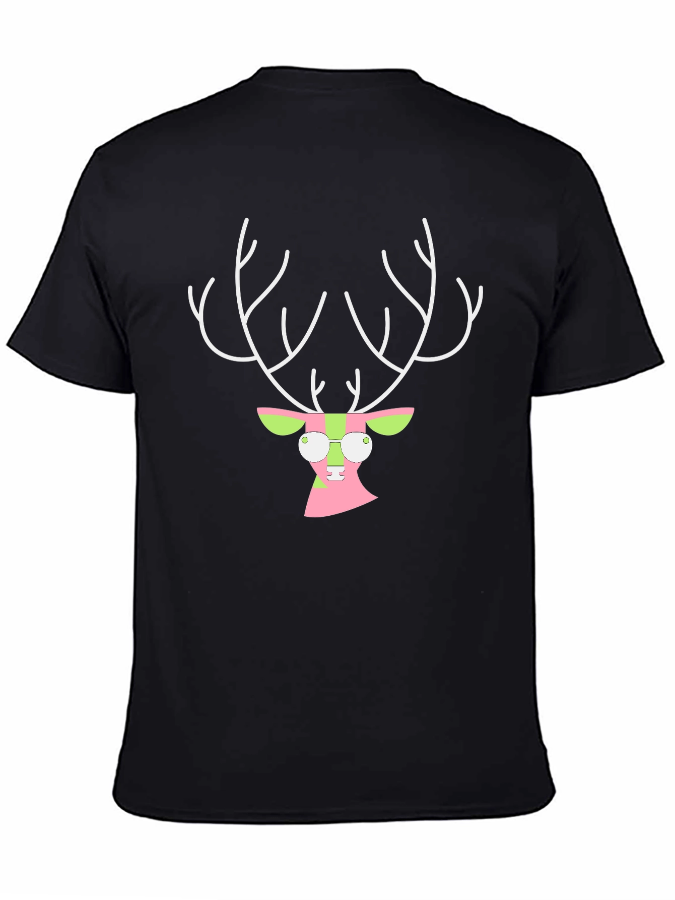 Hipster Reindeer Graphic Tee