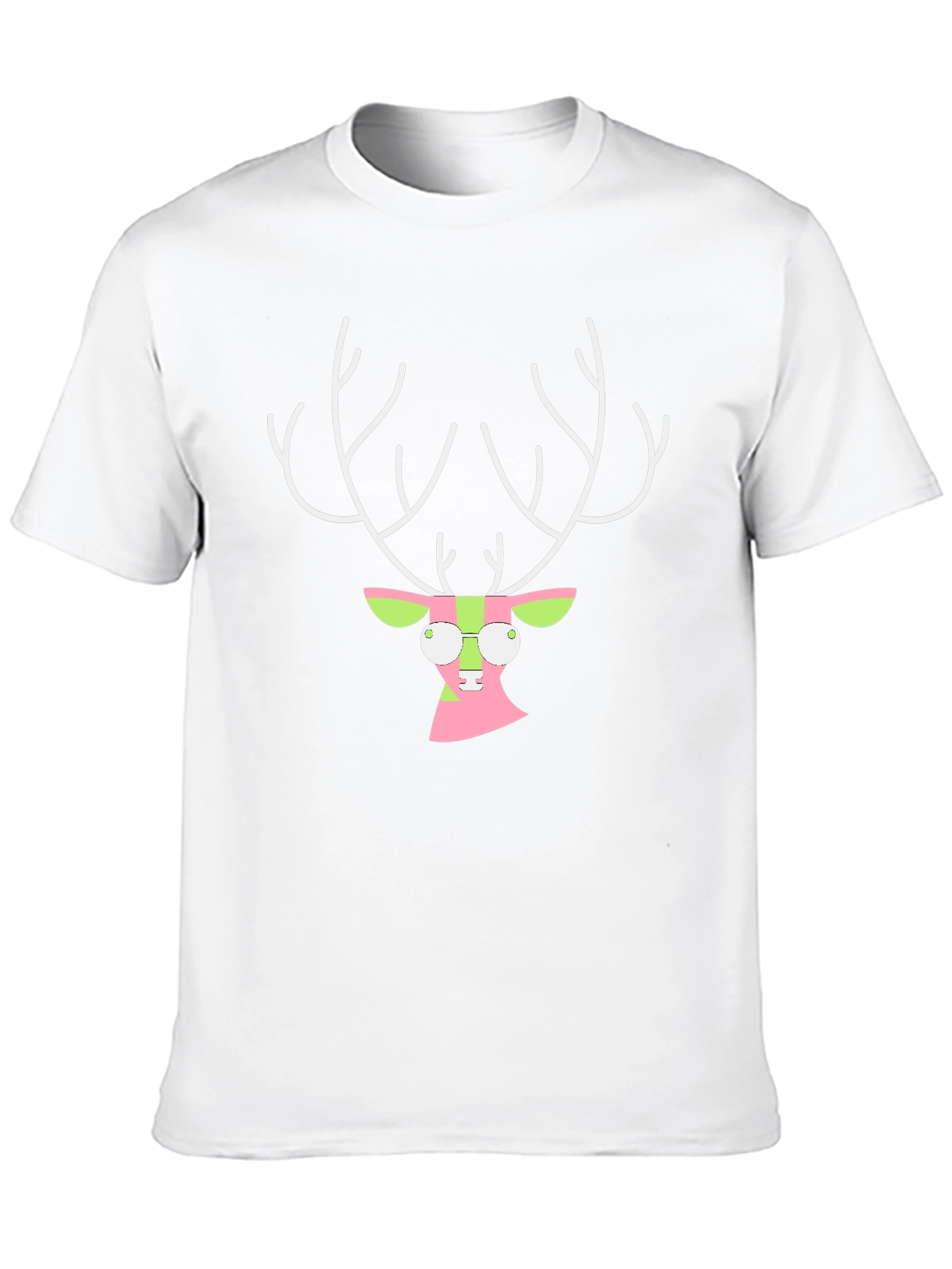 Hipster Reindeer Graphic Tee