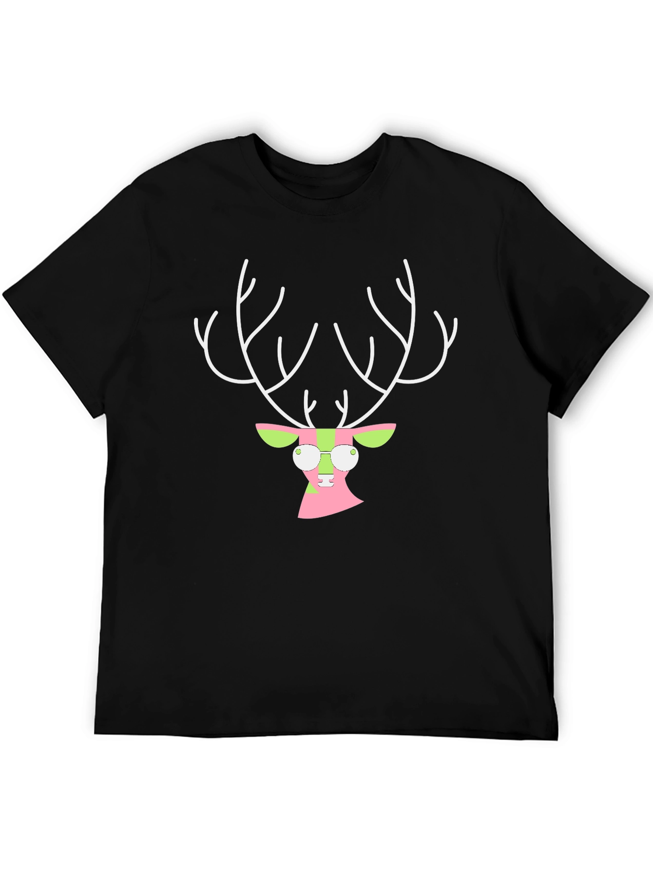 Hipster Reindeer Graphic Tee