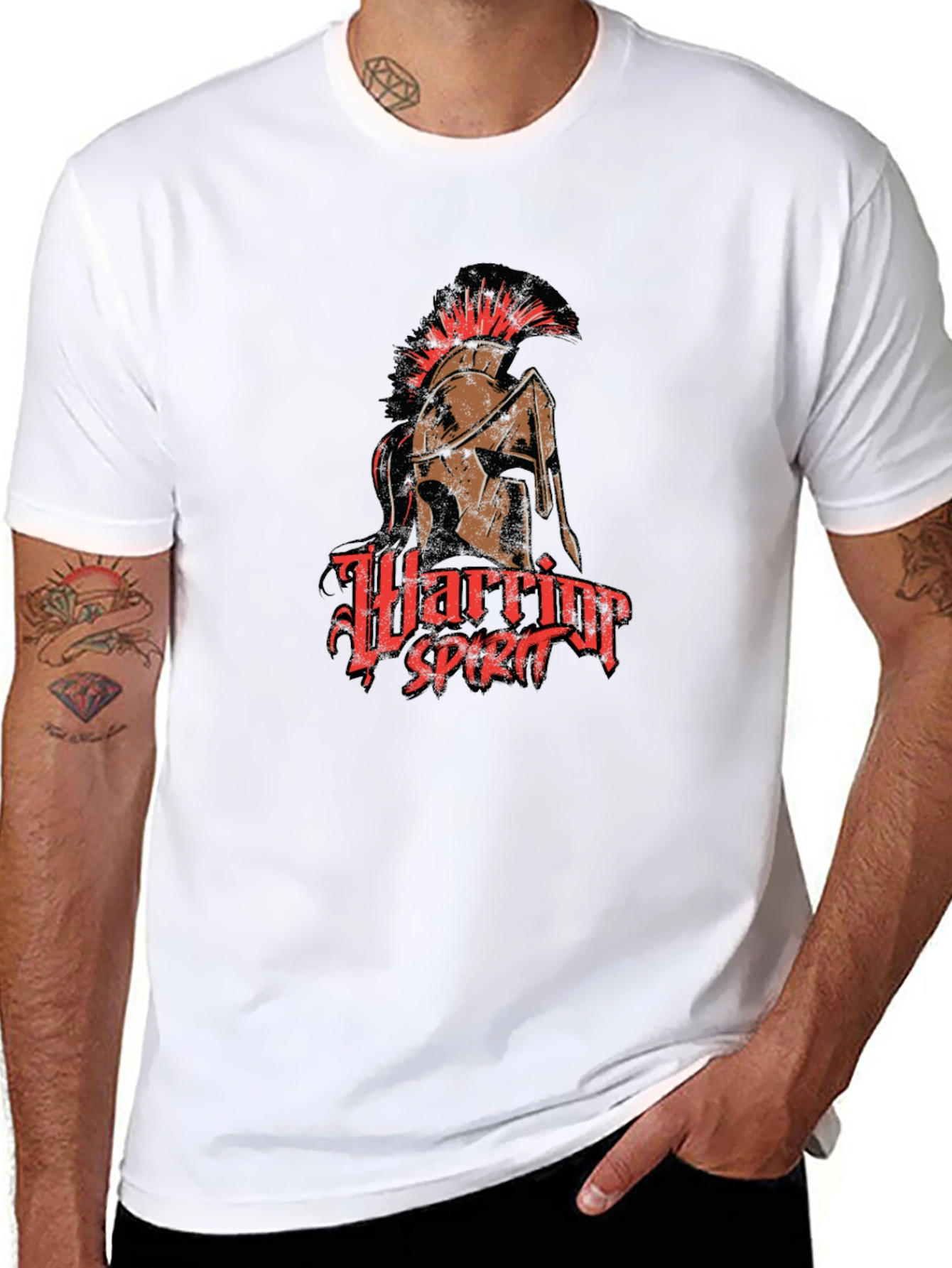 Warrior Spirit Graphic T-Shirt