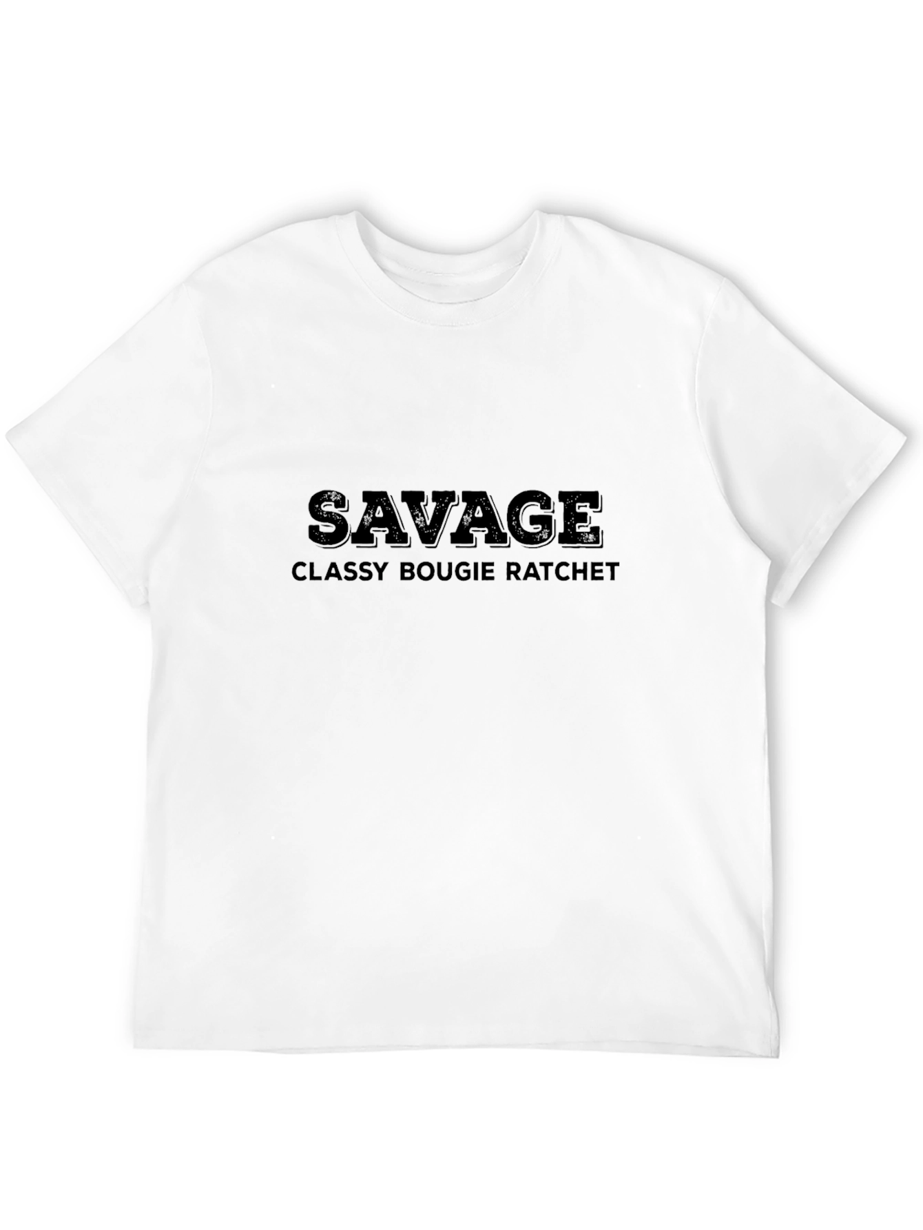 Savage Classy Bougie Ratchet Black T-Shirt