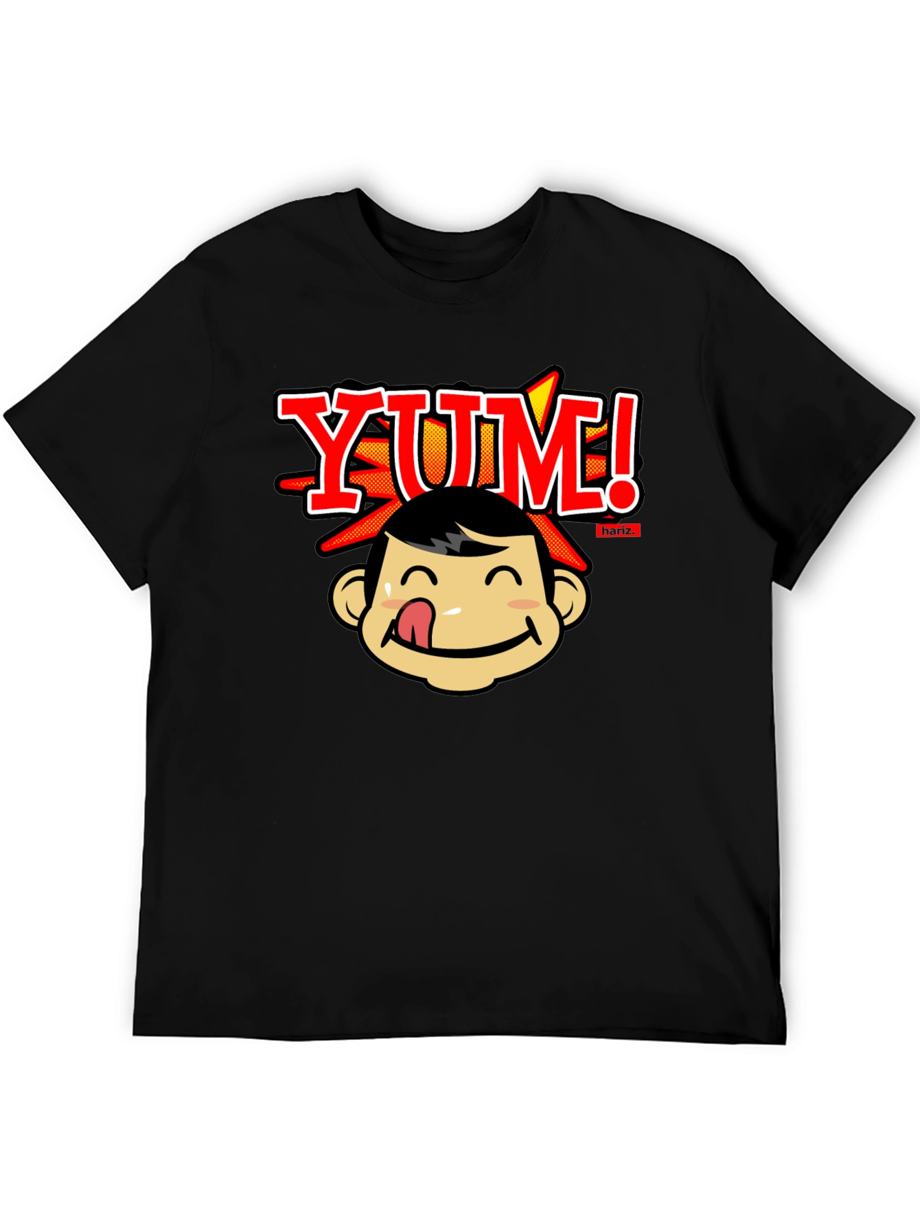 YUM! Graphic T-Shirt - Black Cotton Tee