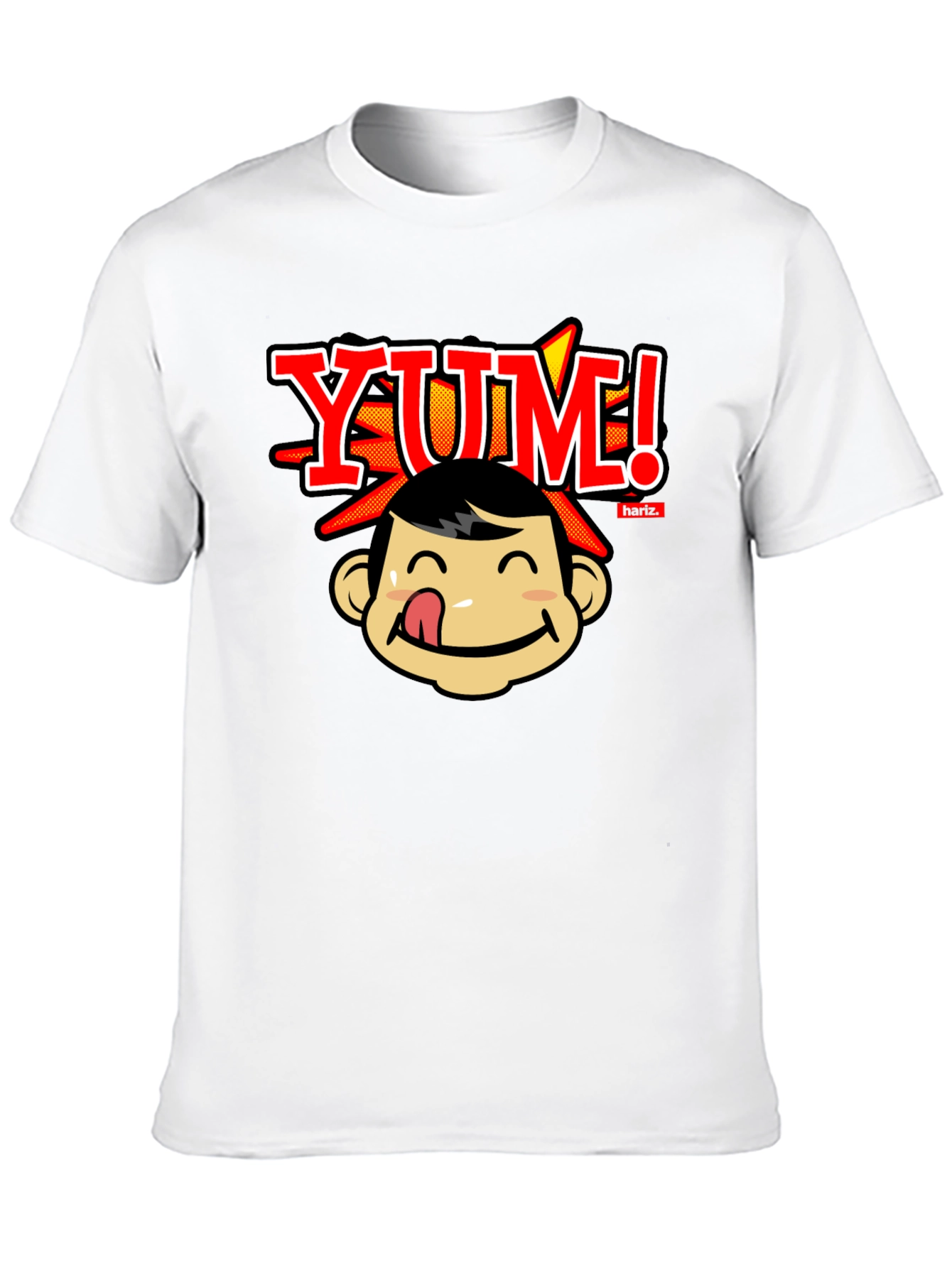 YUM! Graphic T-Shirt - Black Cotton Tee