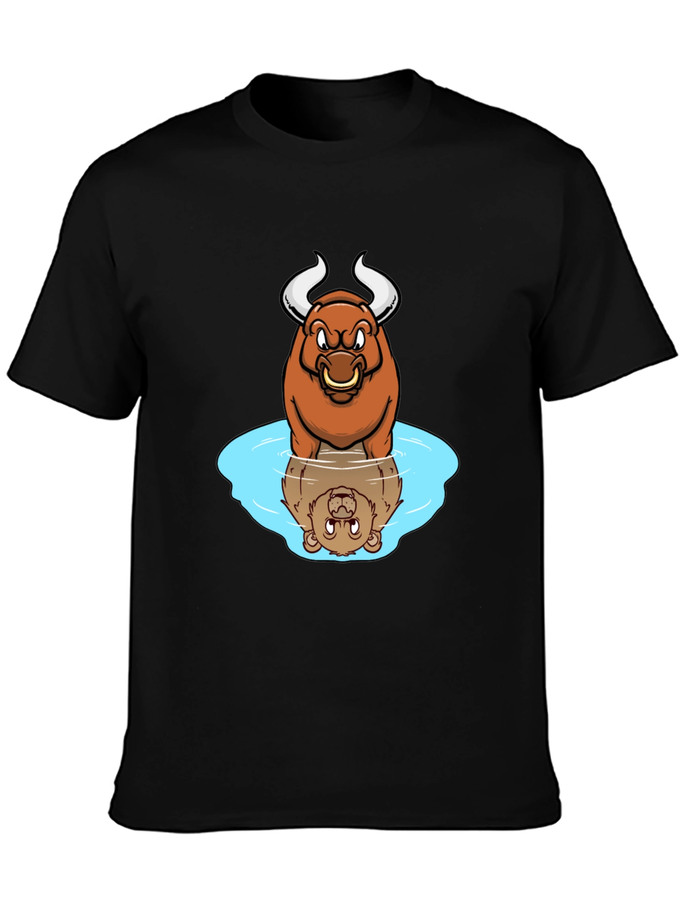 Bull vs Bear Reflection T-Shirt