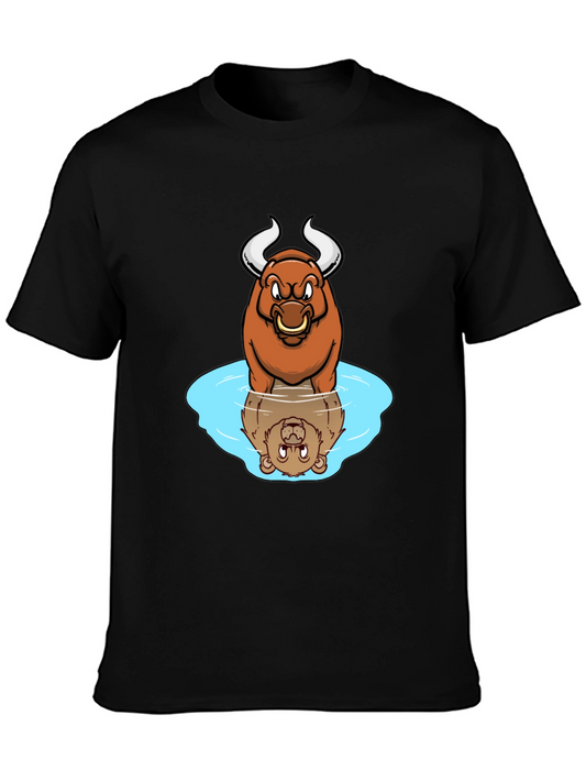 Bull vs Bear Reflection T-Shirt