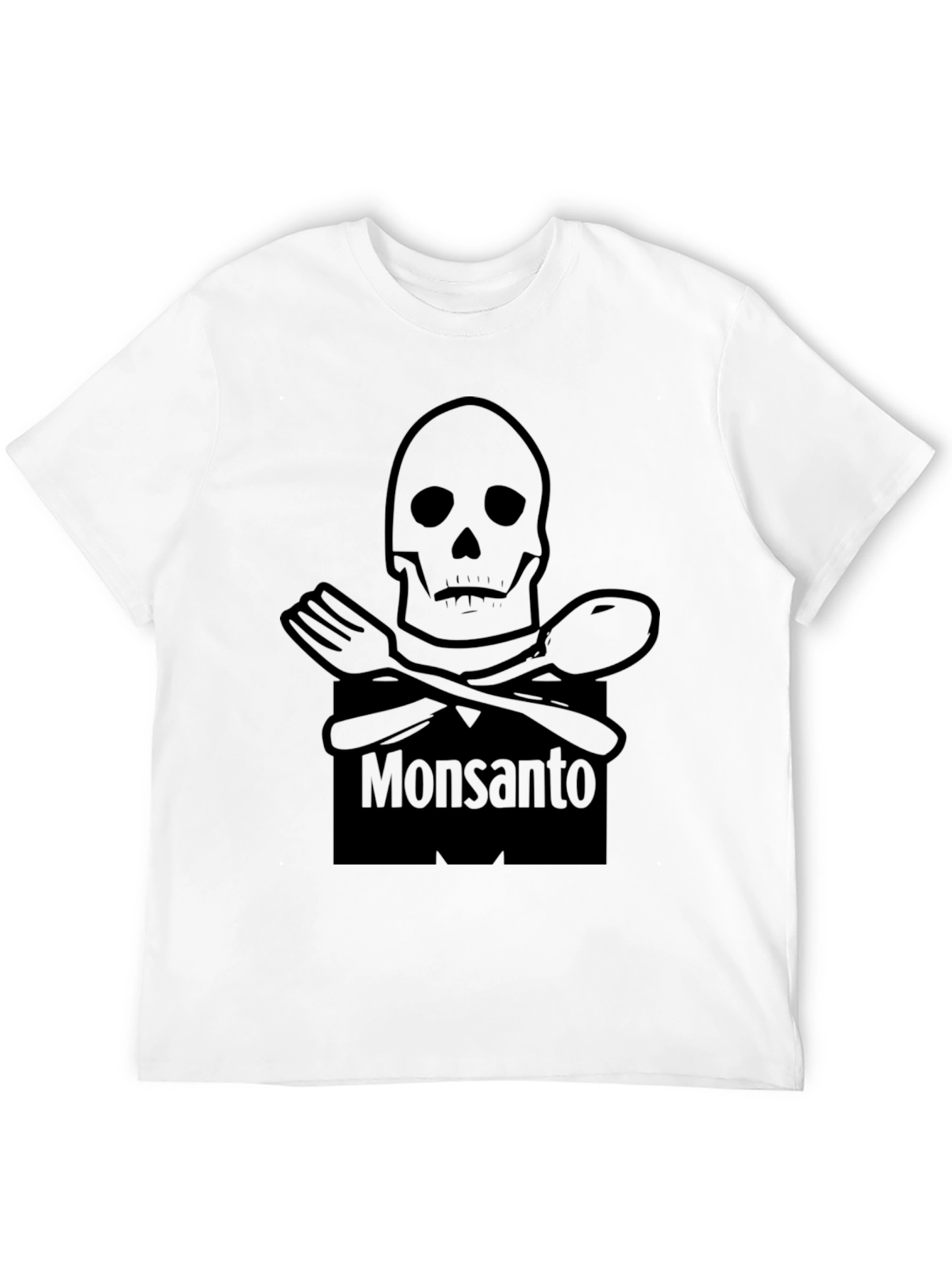 Monsanto Skull T-Shirt - Anti-GMO Statement Tee