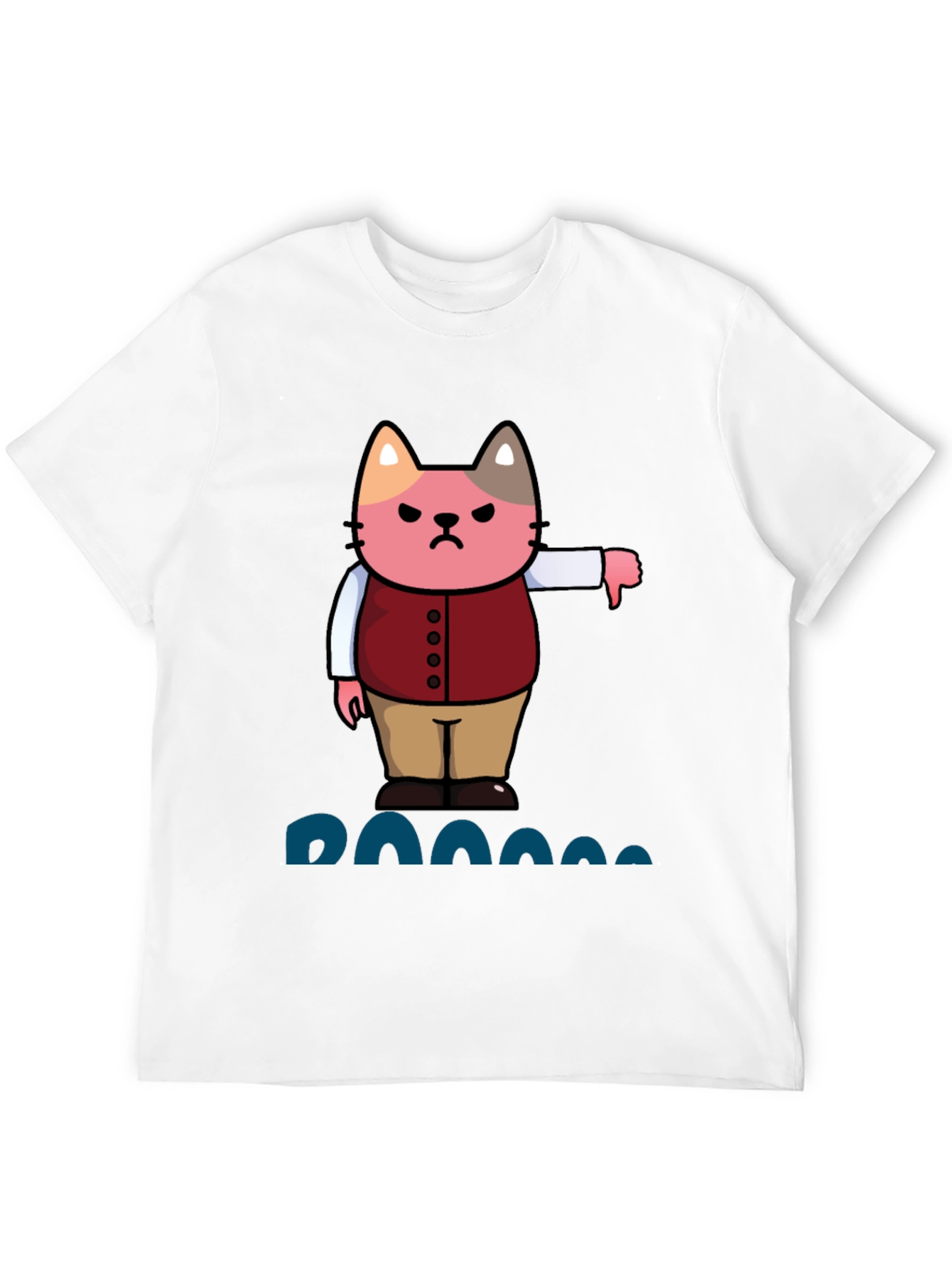 Grumpy Cat T-Shirt - Cartoon Character Tee