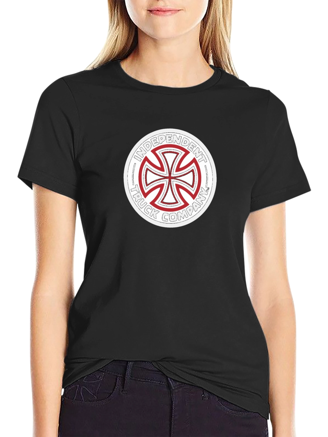 Independent Truck Company Black Graphic T-Shirt