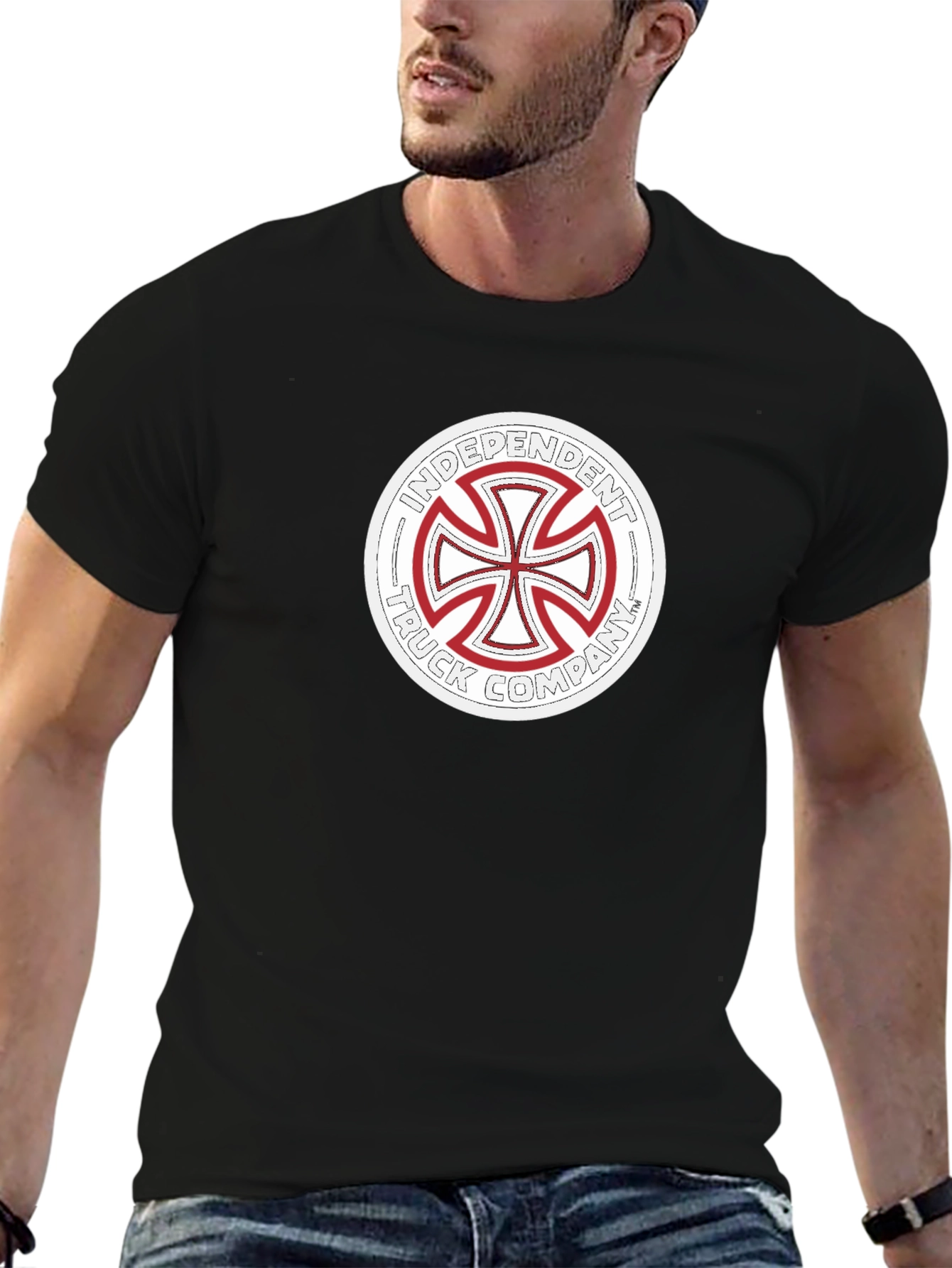 Independent Truck Company Black Graphic T-Shirt