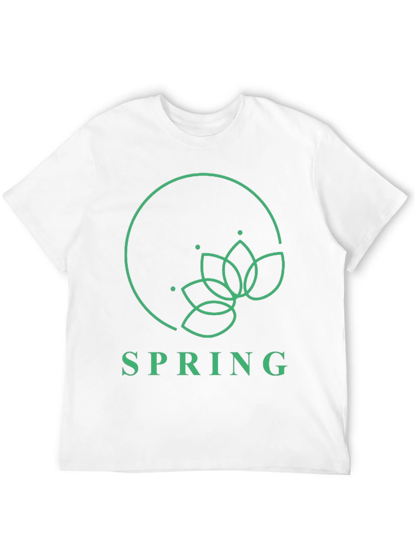Spring Bloom T-Shirt - Floral Design Soft Cotton