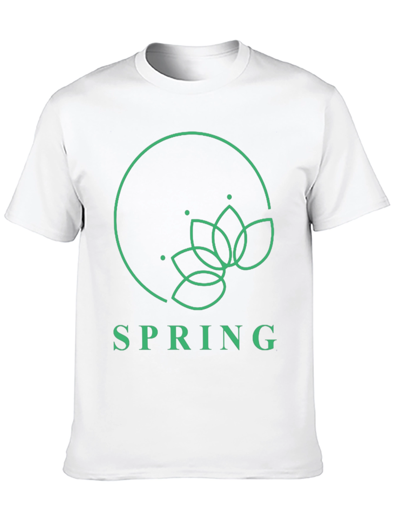 Spring Bloom T-Shirt - Floral Design Soft Cotton