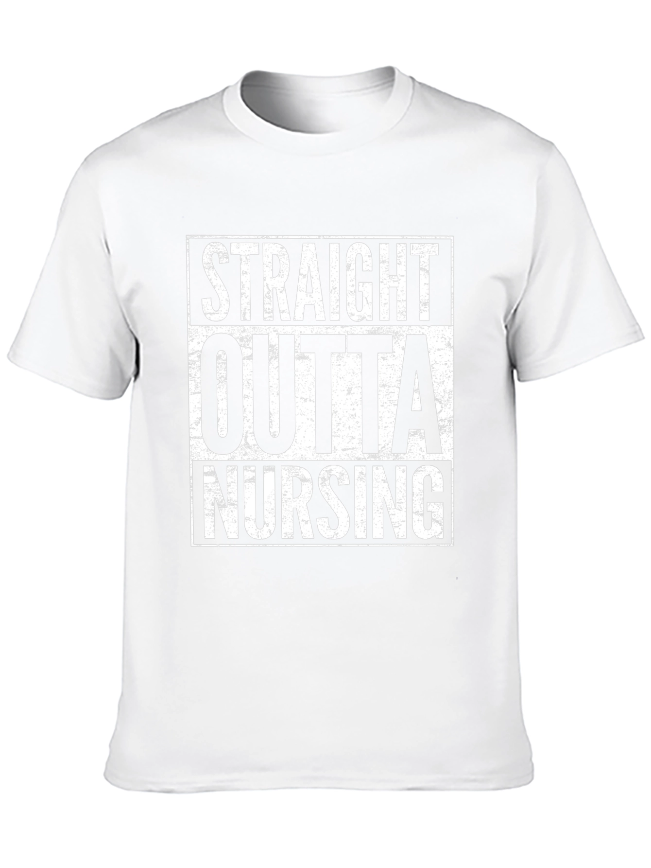 Straight Outta Nursing Graphic T-Shirt