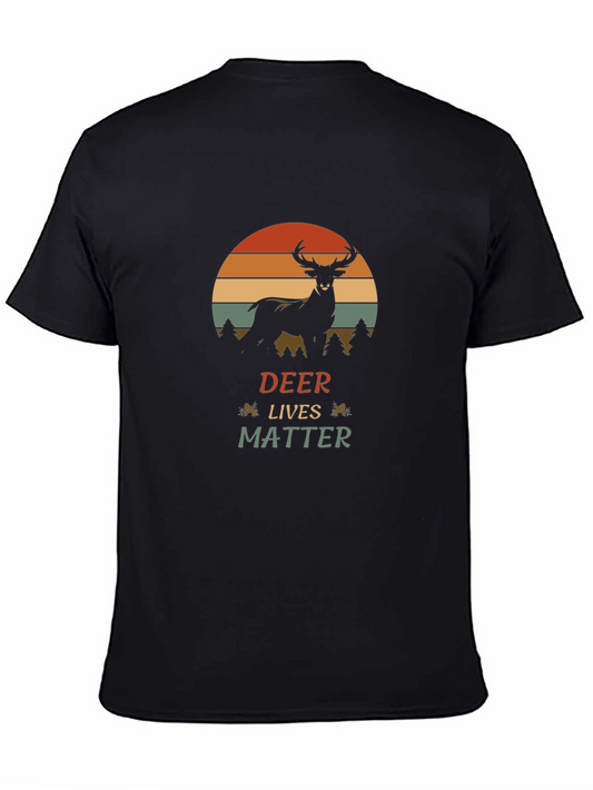 Deer Lives Matter T-Shirt: Vintage Wildlife Tee