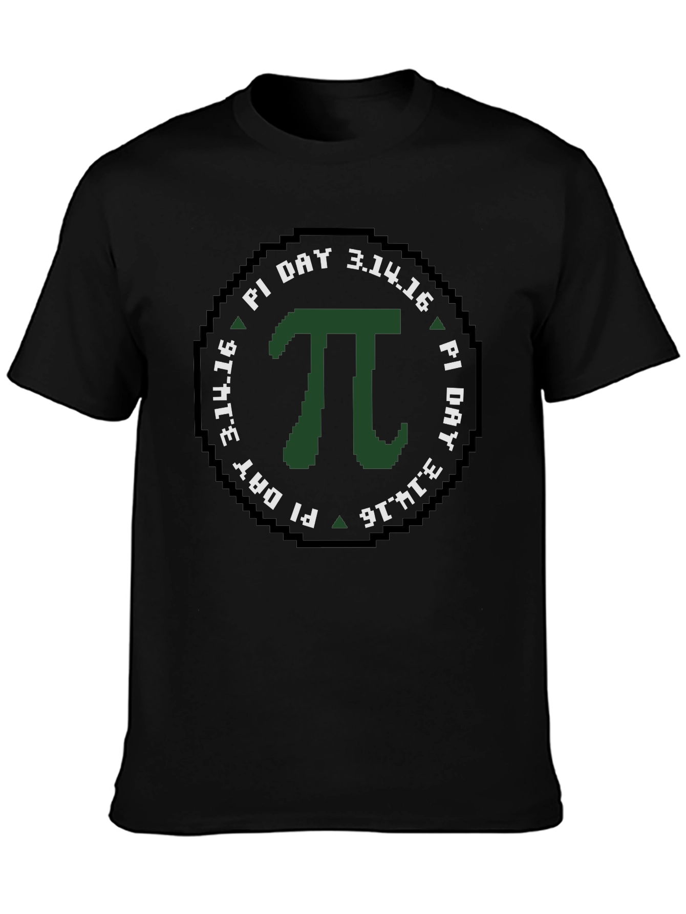 Pi Day 3.14.16 Pixelated T-Shirt